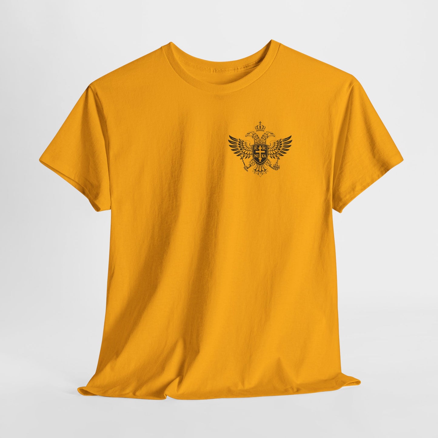 Christian Cross Wings T‑Shirt — Faith Graphic Tee with Prayer Hands