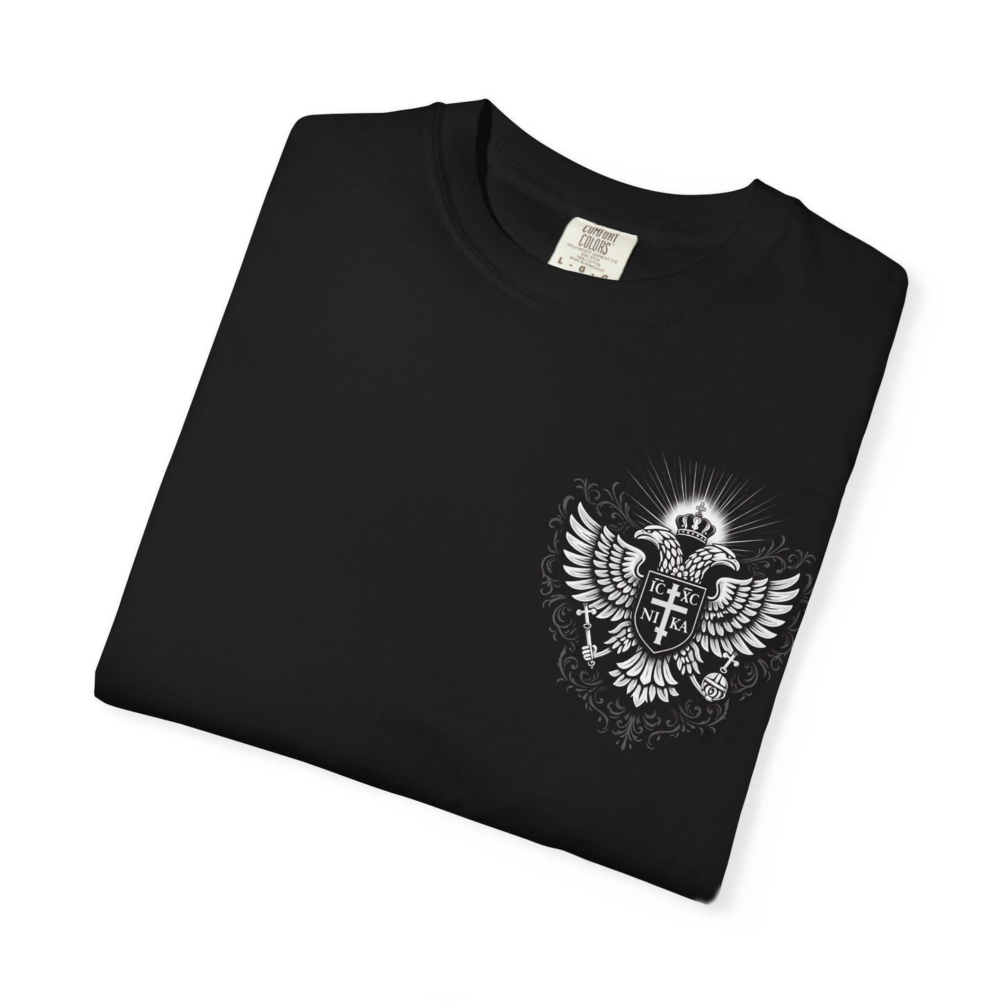 Christian Cross T-Shirt — "Blessed are the pure in heart" Matthew 5:8