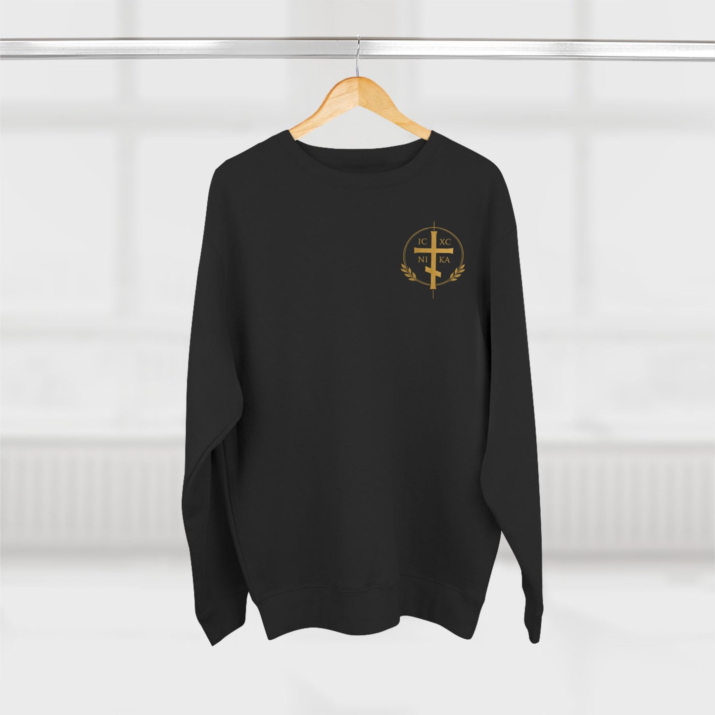 Christian Crewneck Sweatshirt — "The Way" Faith Verse Pullover