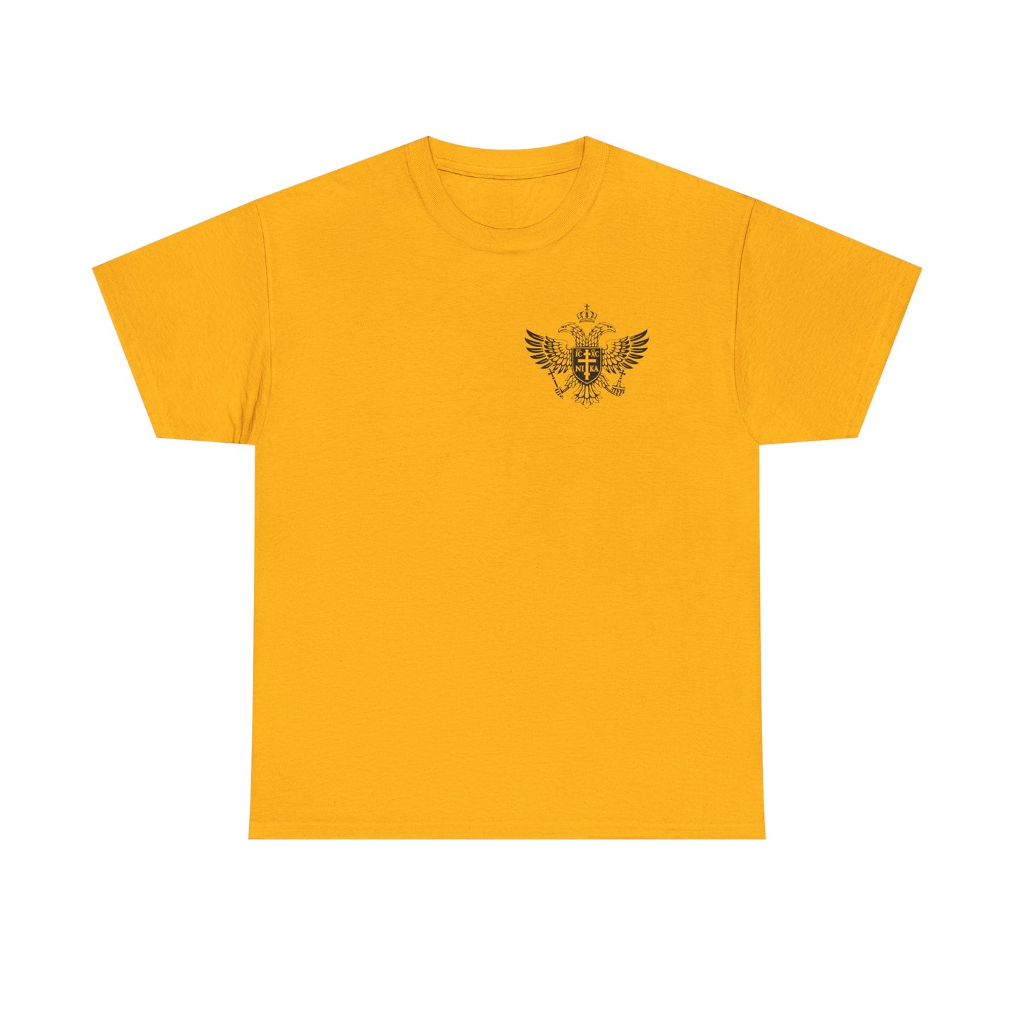Christian Cross Wings T‑Shirt — Faith Graphic Tee with Prayer Hands