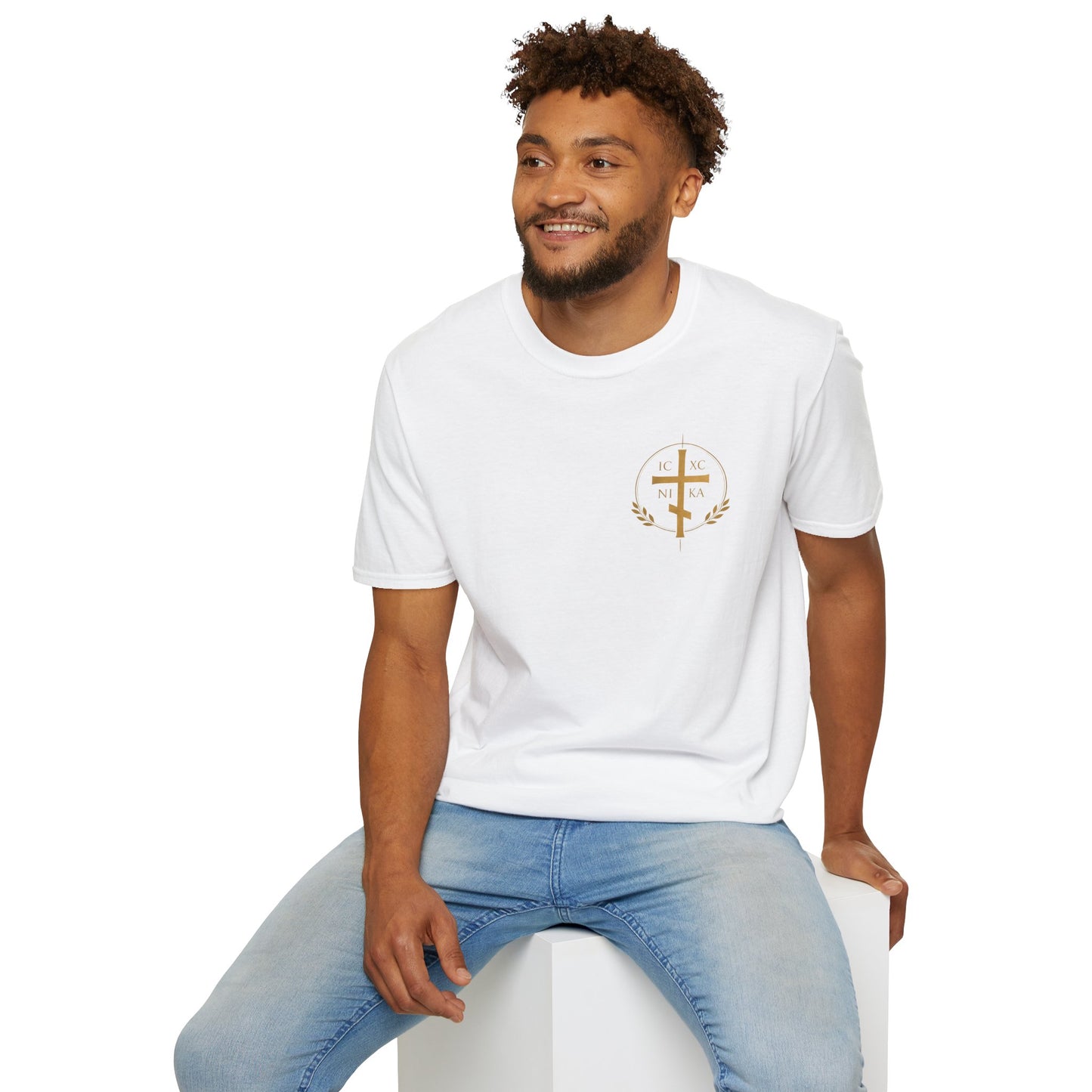 Christian Cross T-Shirt — "And Nothing Shall by Any Means Hurt You" Inspirational Faith Tee