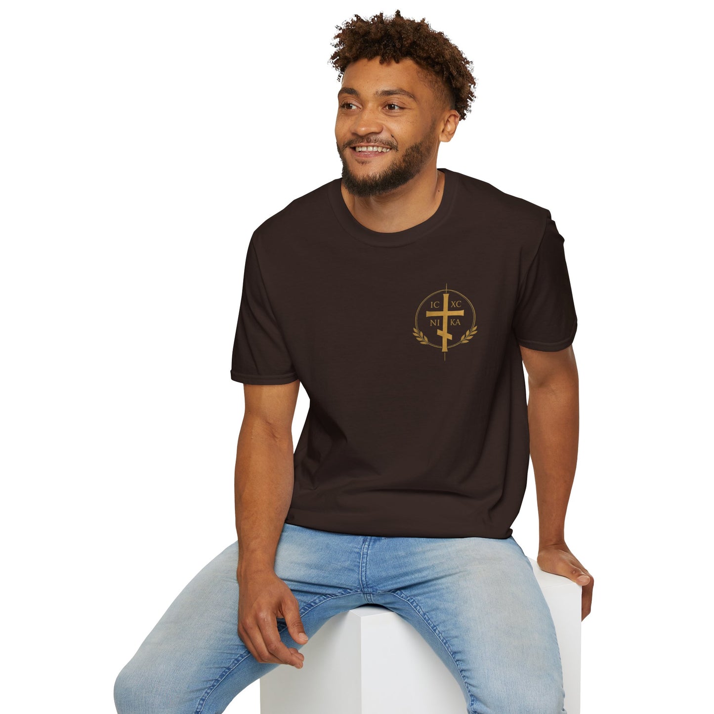 Christian Cross T-Shirt — "And Nothing Shall by Any Means Hurt You" Inspirational Faith Tee