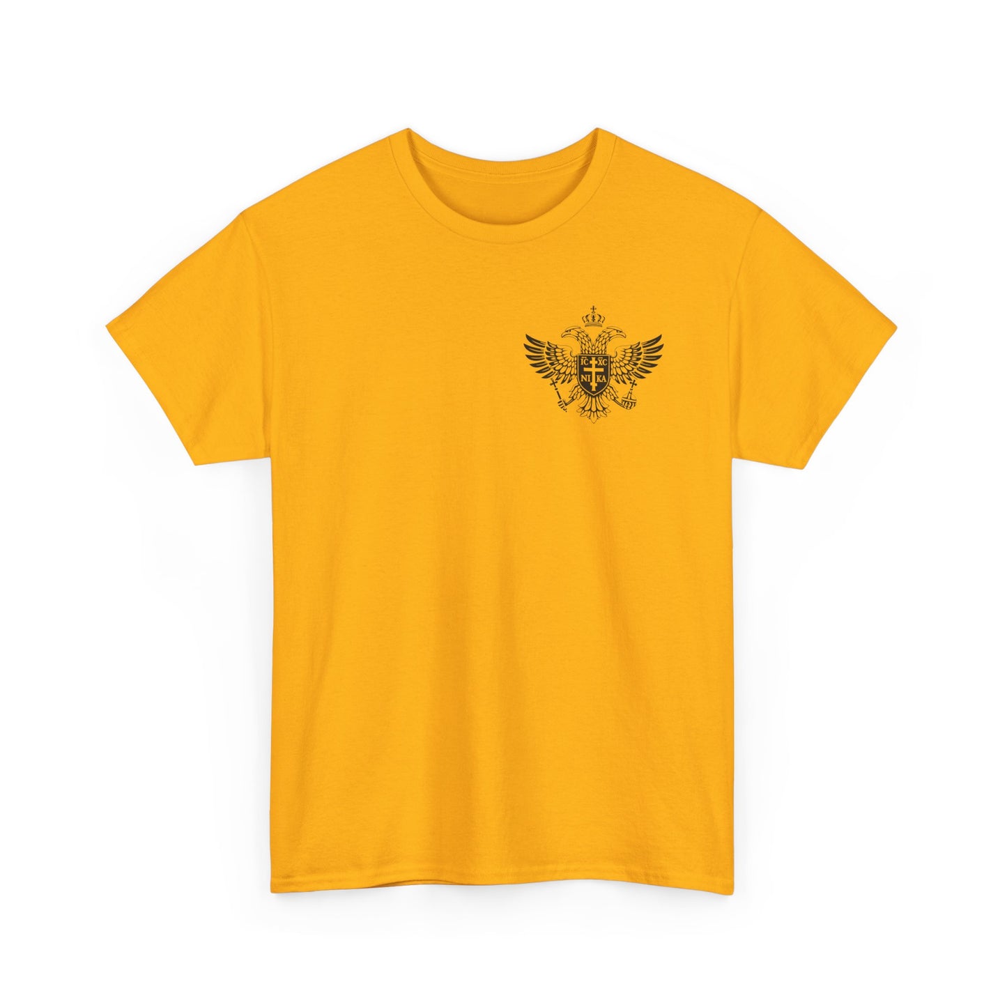 Christian Cross Wings T‑Shirt — Faith Graphic Tee with Prayer Hands