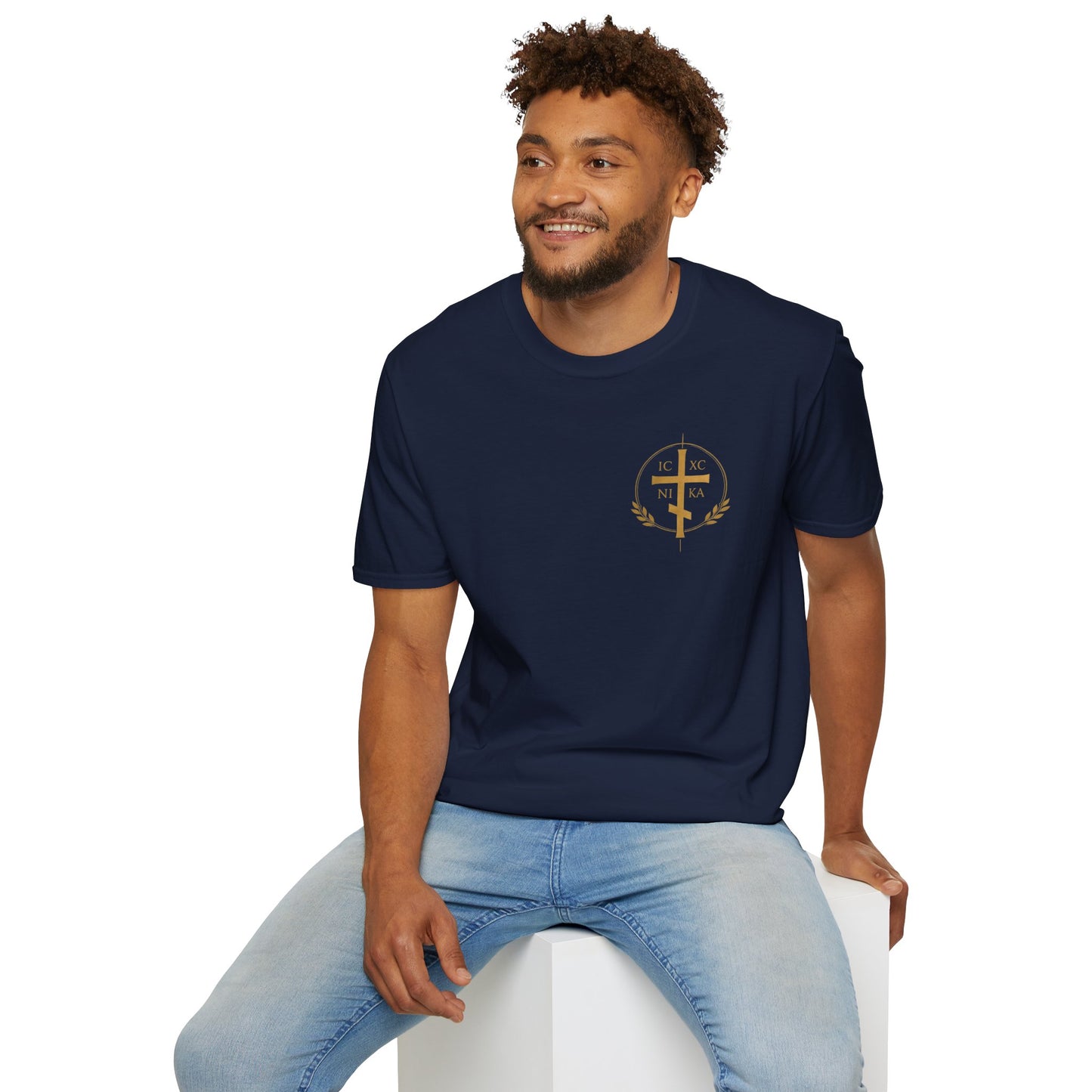 Christian Cross T-Shirt — "And Nothing Shall by Any Means Hurt You" Inspirational Faith Tee