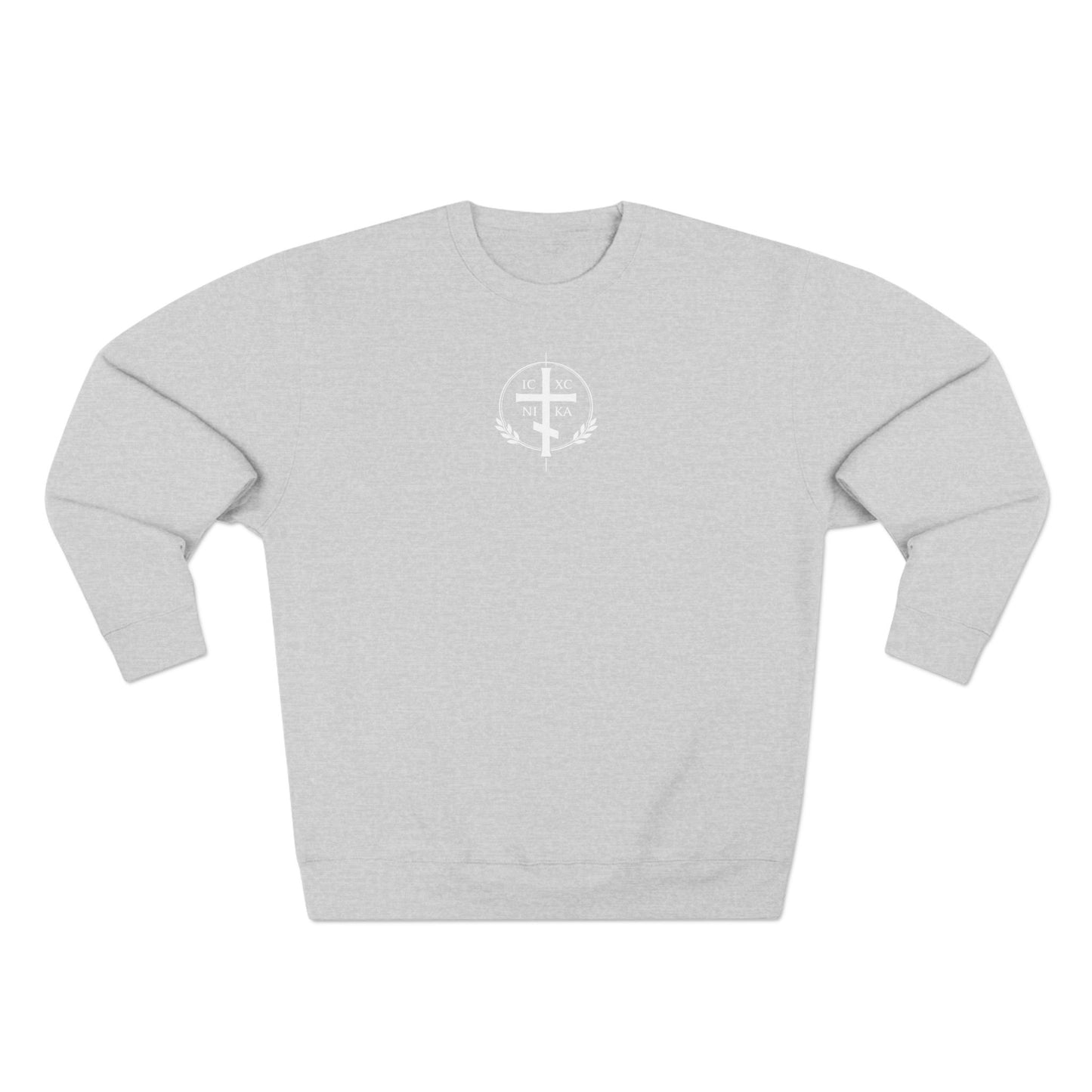 Sheep Graphic Crewneck Sweatshirt — Vintage Lamb Illustration Back Print