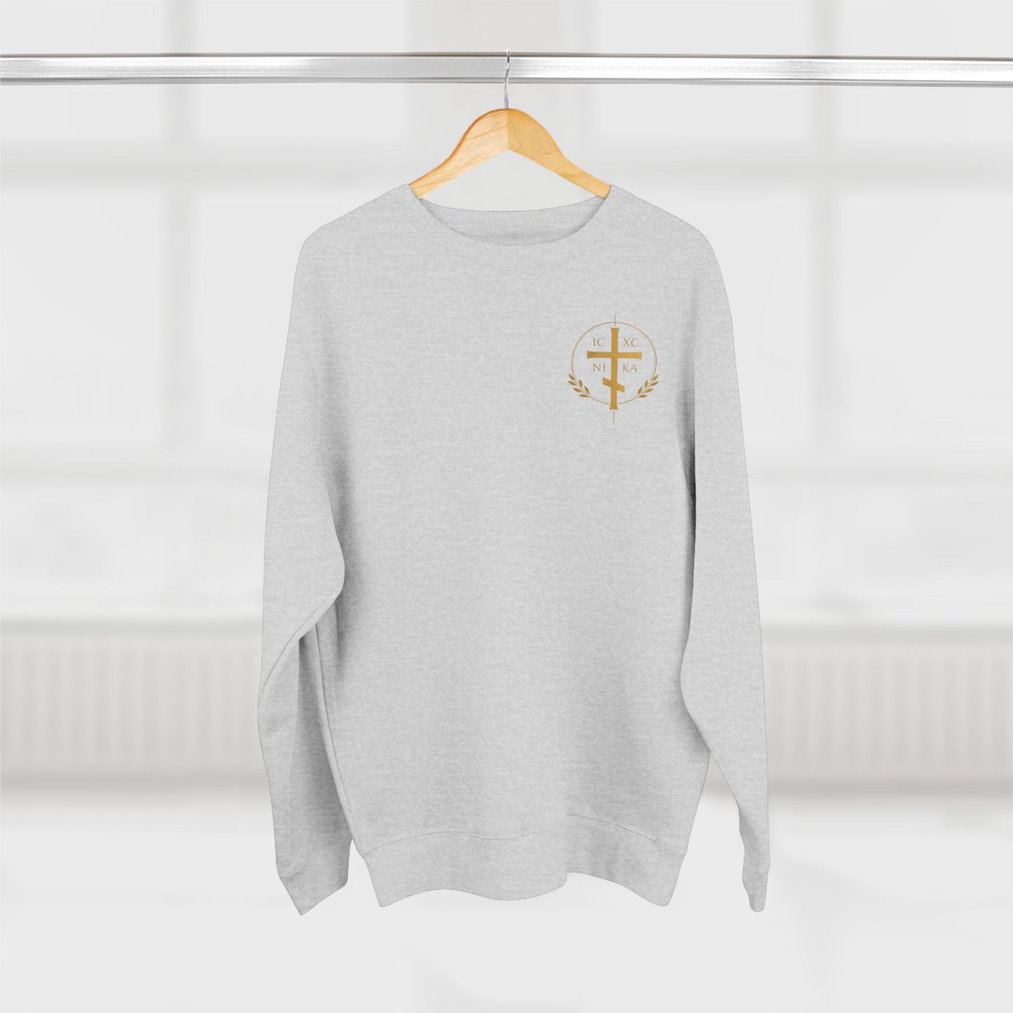 Christian Crewneck Sweatshirt — "The Way" Faith Verse Pullover