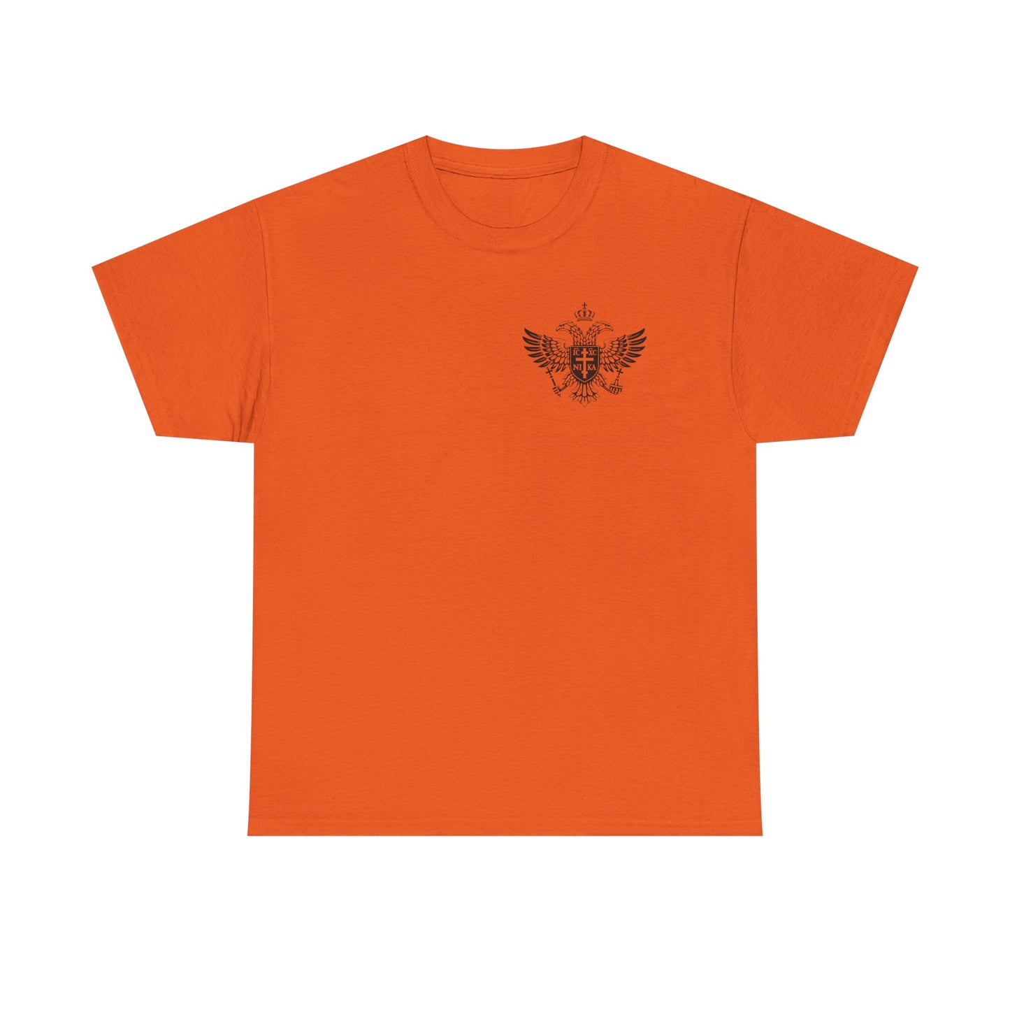 Christian Cross Wings T‑Shirt — Faith Graphic Tee with Prayer Hands