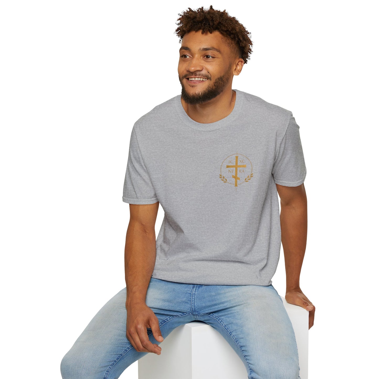 Christian Cross T-Shirt — "And Nothing Shall by Any Means Hurt You" Inspirational Faith Tee