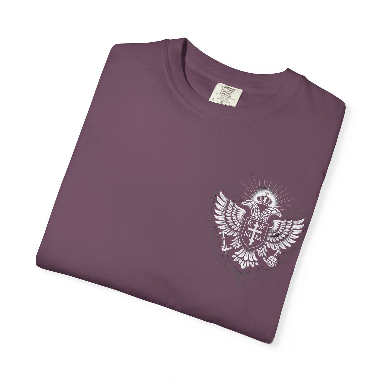 Christian Cross T-Shirt — "Blessed are the pure in heart" Matthew 5:8