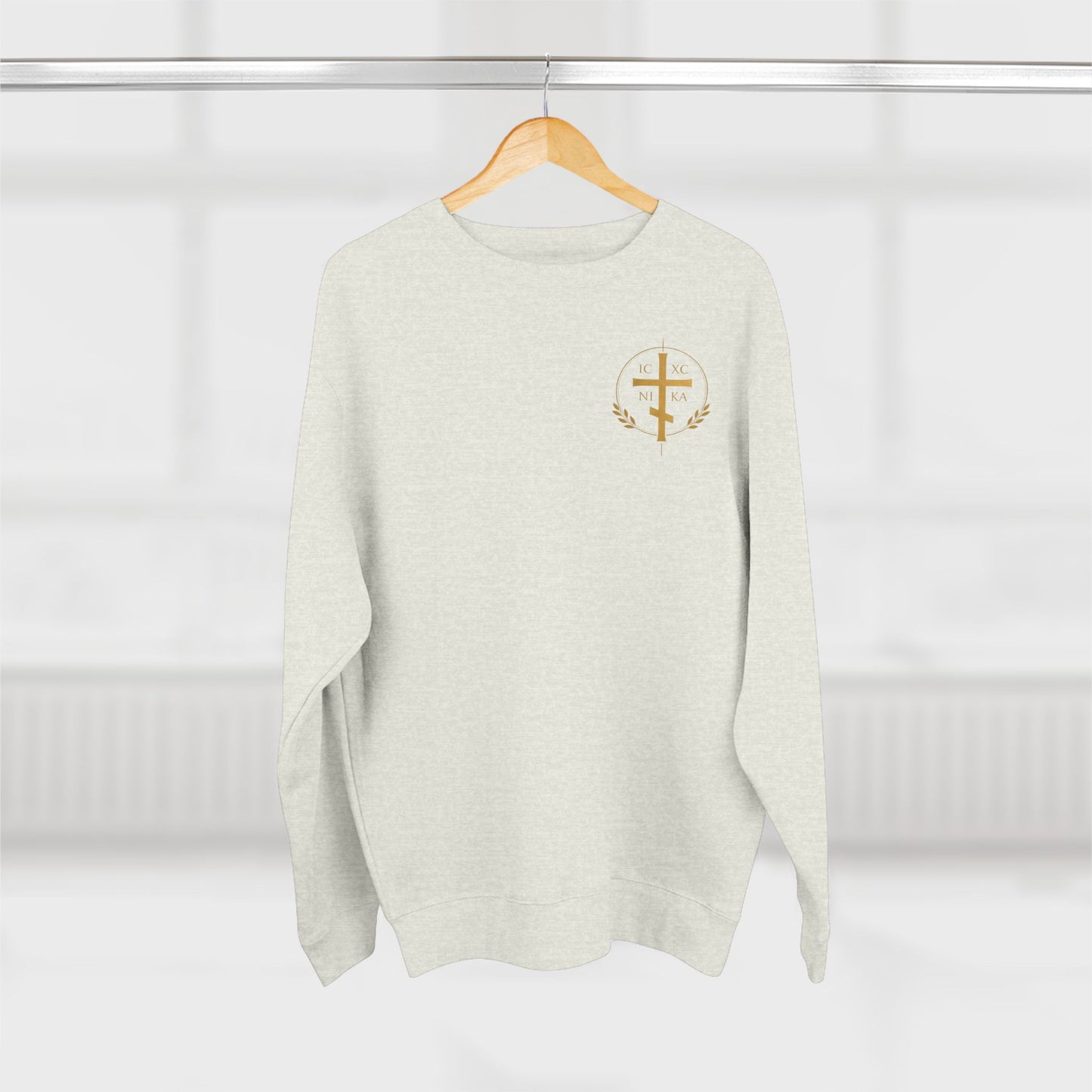 Christian Crewneck Sweatshirt — "The Way" Faith Verse Pullover