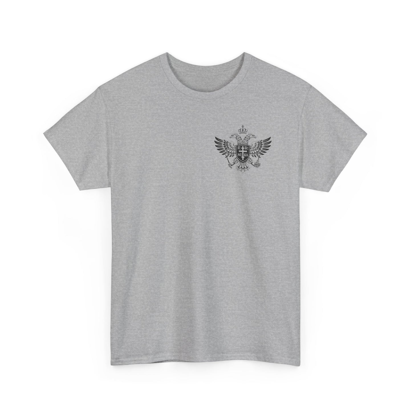 Christian Cross Wings T‑Shirt — Faith Graphic Tee with Prayer Hands