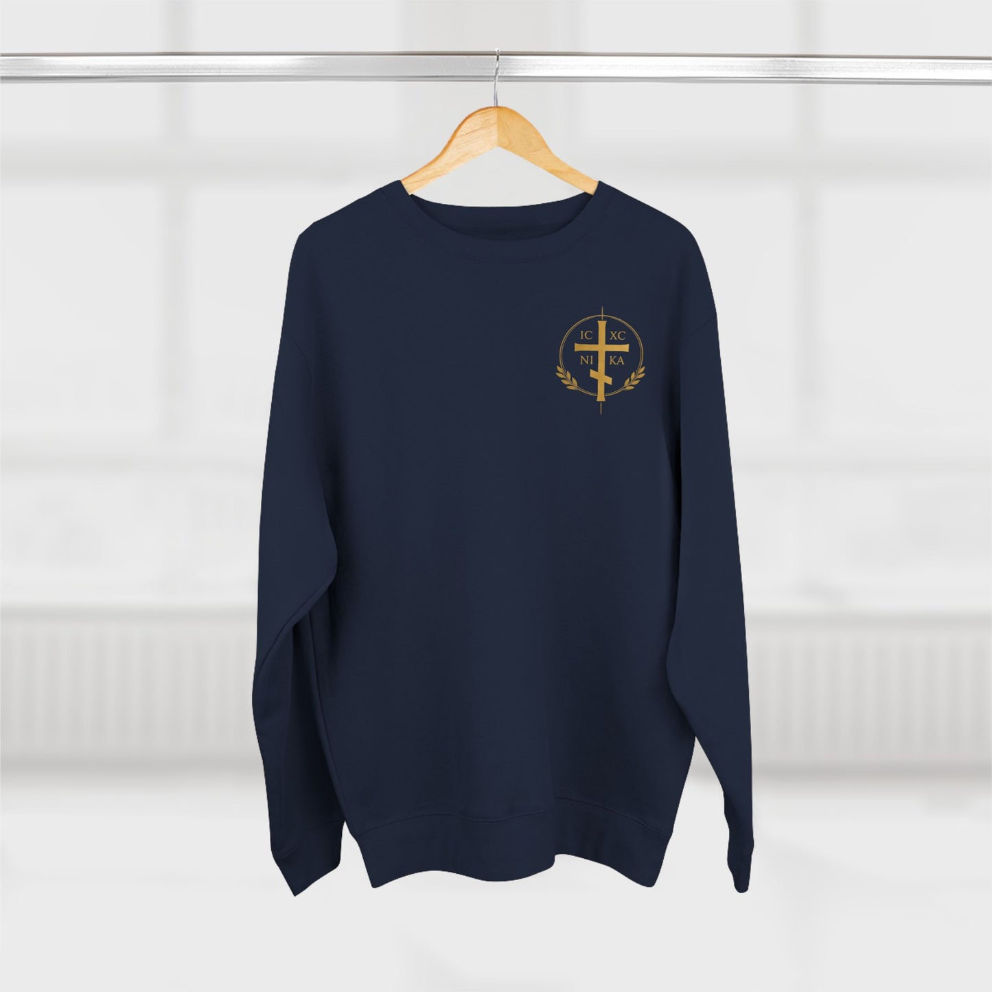 Christian Crewneck Sweatshirt — "The Way" Faith Verse Pullover