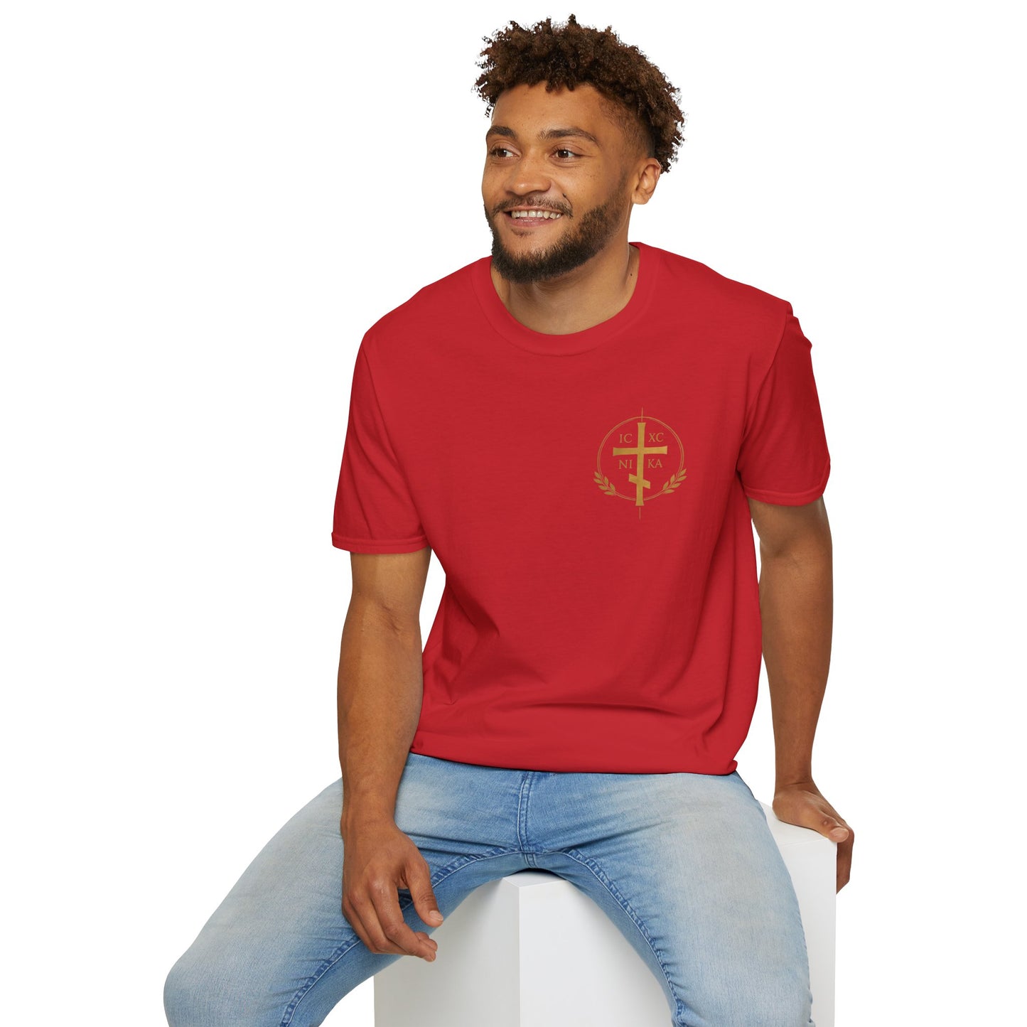 Christian Cross T-Shirt — "And Nothing Shall by Any Means Hurt You" Inspirational Faith Tee