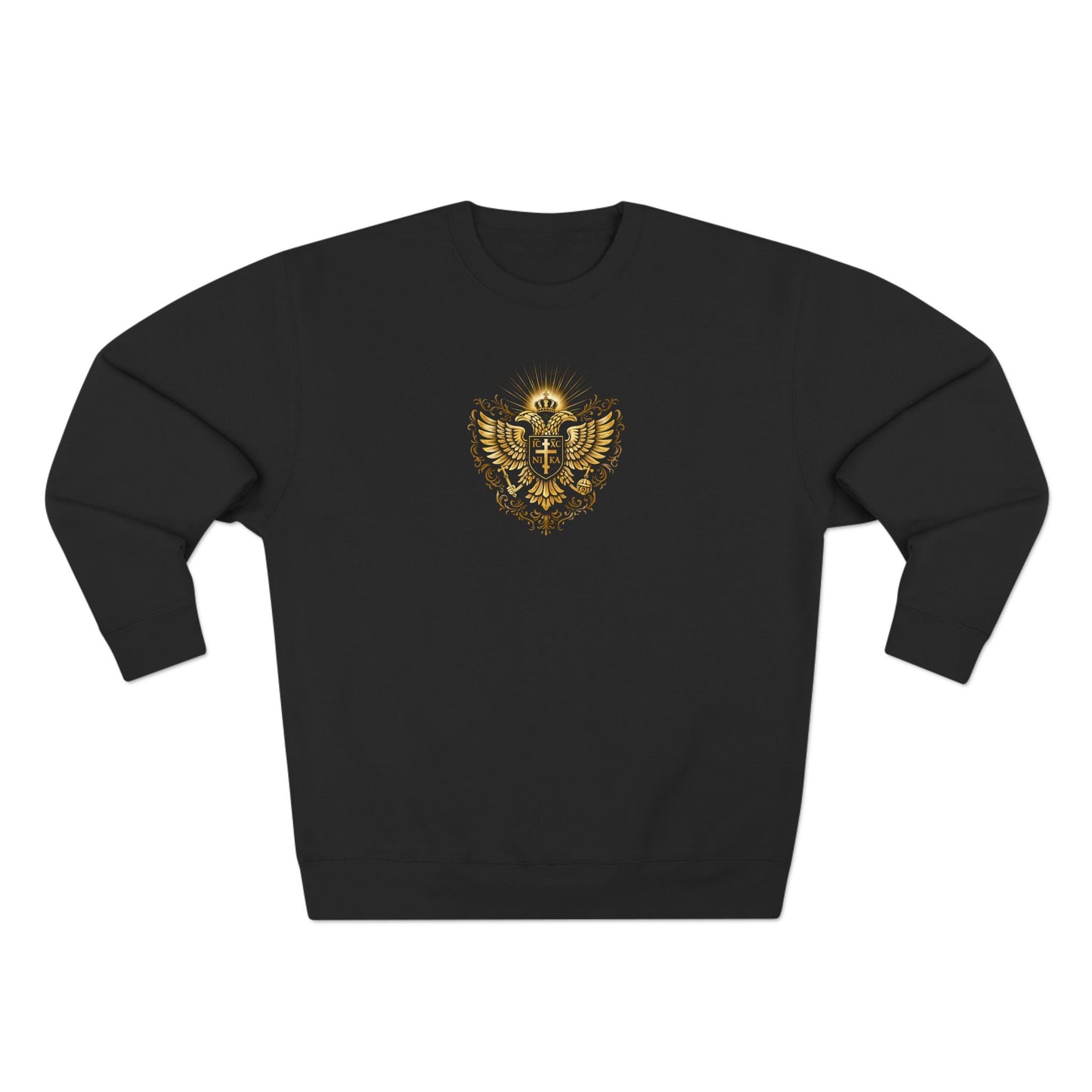 Christian Cross Sweatshirt — Inspirational Faith Graphic Crewneck