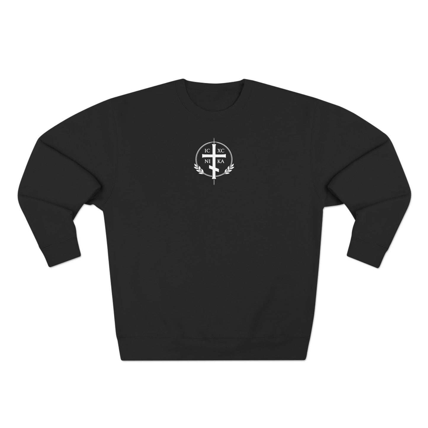 Sheep Graphic Crewneck Sweatshirt — Vintage Lamb Illustration Back Print