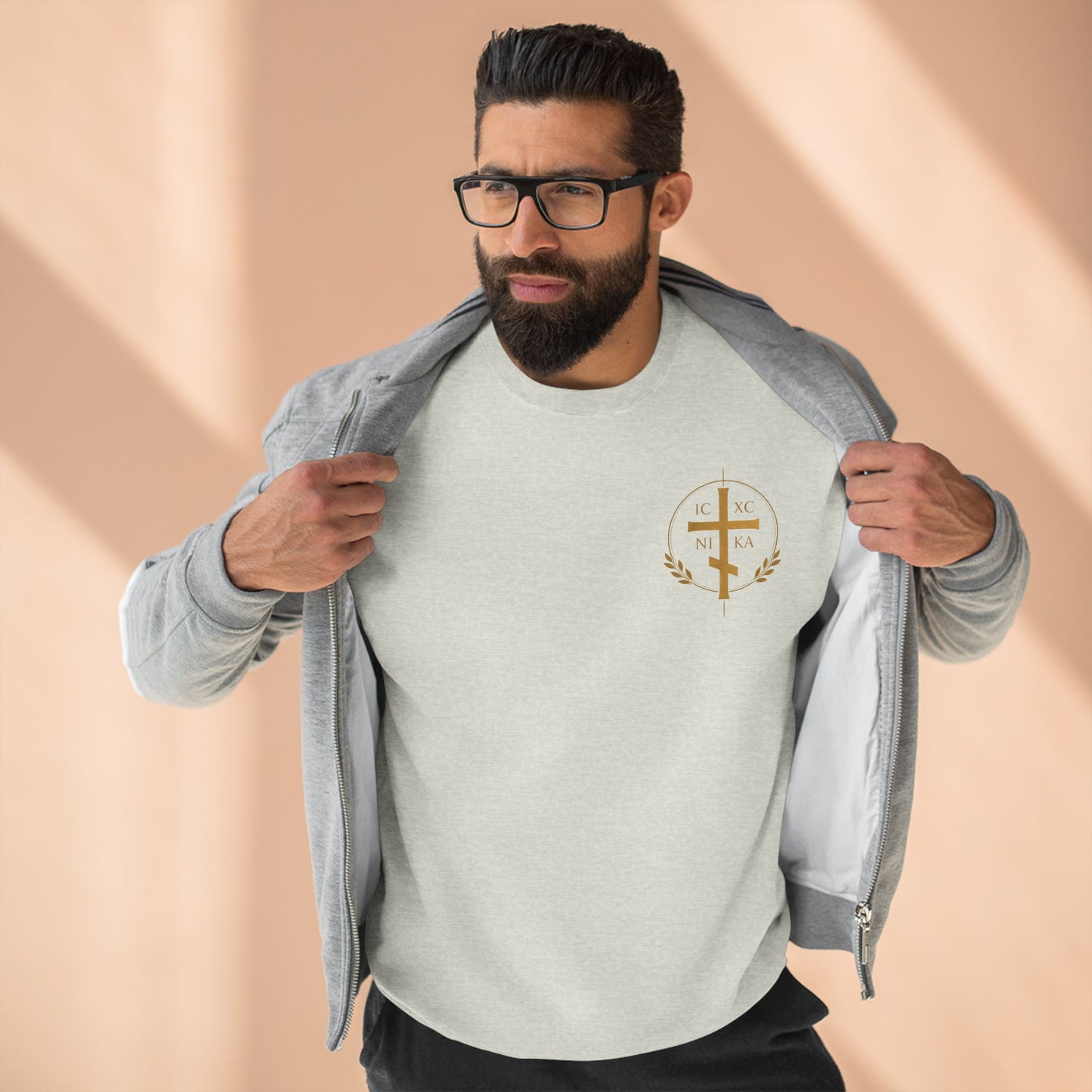Christian Crewneck Sweatshirt — "The Way" Faith Verse Pullover
