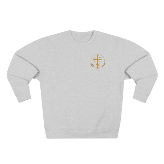 Christian Crewneck Sweatshirt — "The Way" Faith Verse Pullover