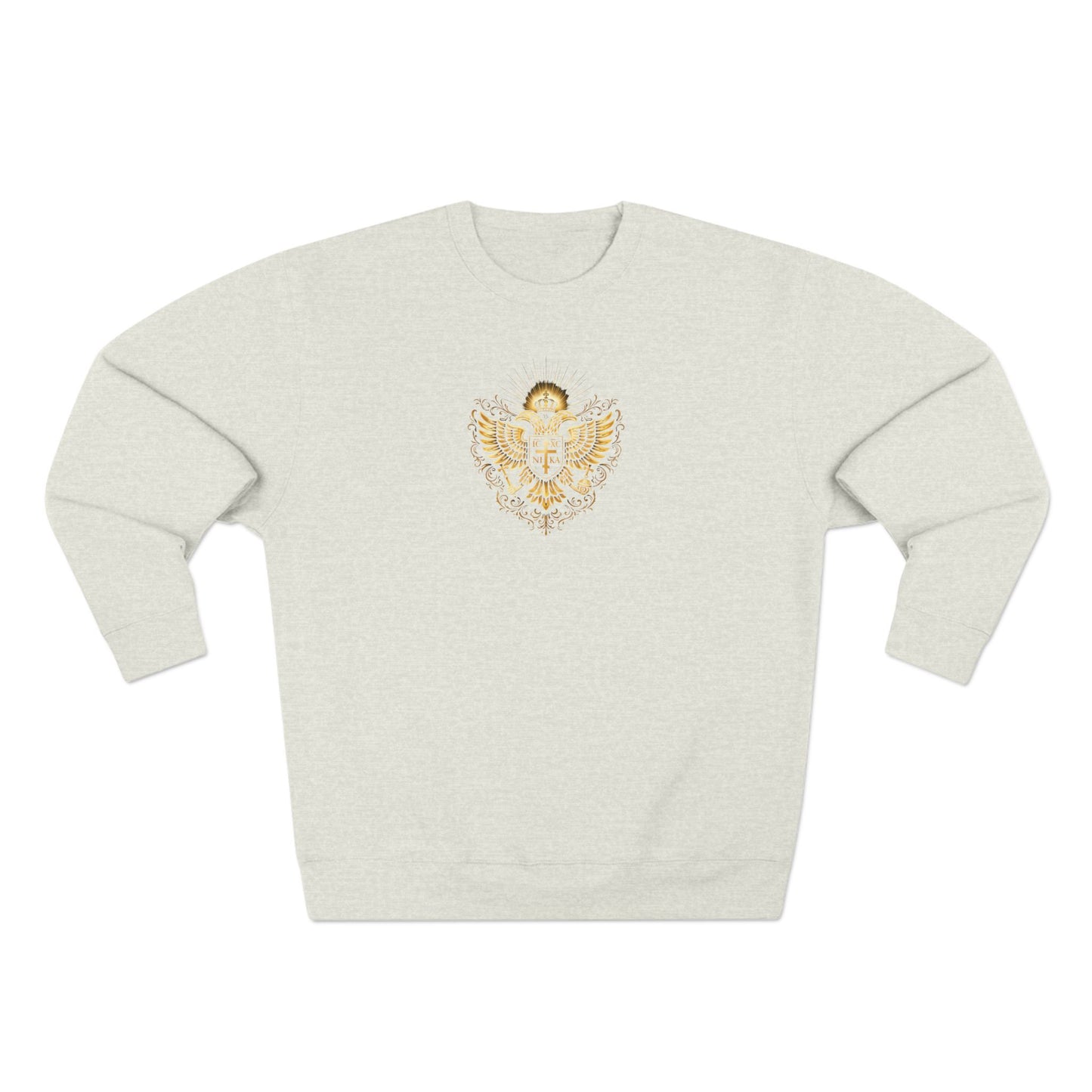 Christian Cross Sweatshirt — Inspirational Faith Graphic Crewneck