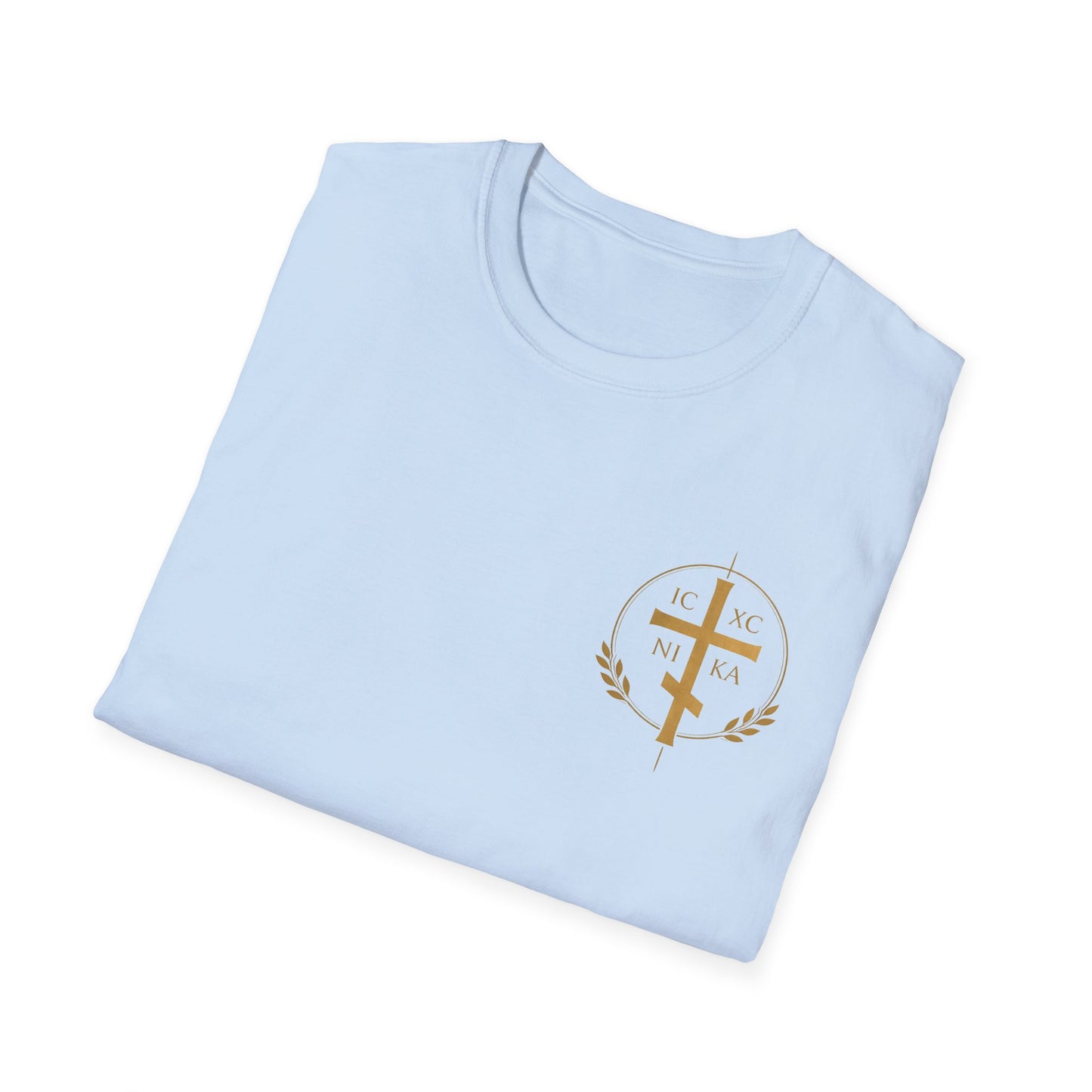 Christian Cross T-Shirt — "And Nothing Shall by Any Means Hurt You" Inspirational Faith Tee