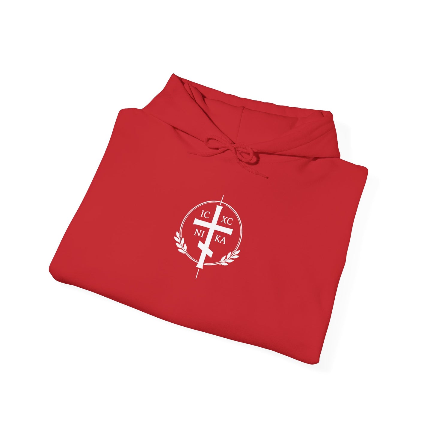 Christian Lamb Graphic Hoodie — ‘Agnus Dei’ Faith Emblem Sweatshirt