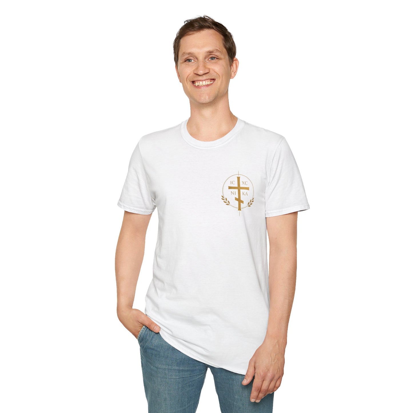 Christian Cross T-Shirt — "And Nothing Shall by Any Means Hurt You" Inspirational Faith Tee