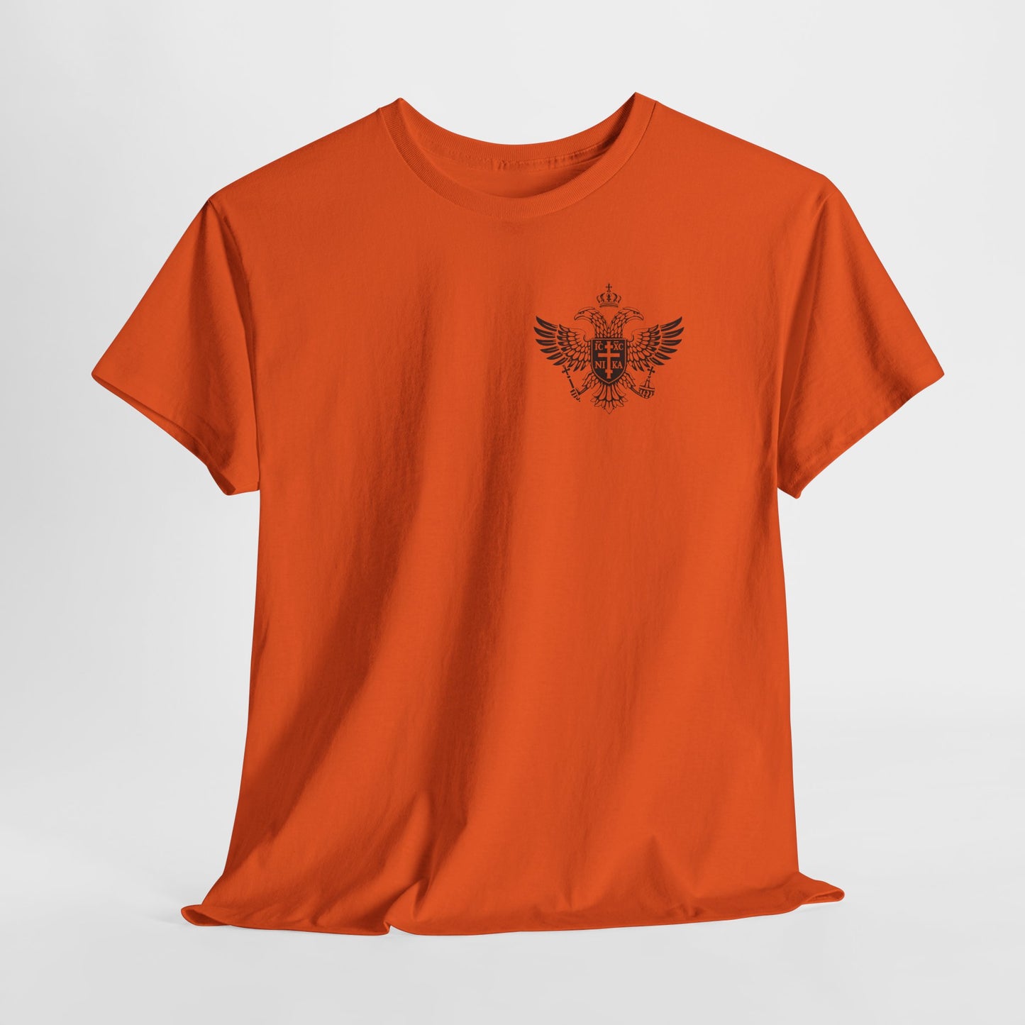 Christian Cross Wings T‑Shirt — Faith Graphic Tee with Prayer Hands