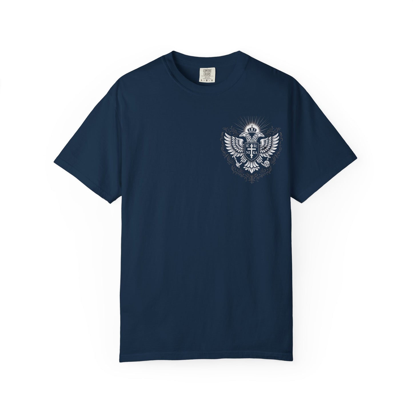 Christian Cross T-Shirt — "Blessed are the pure in heart" Matthew 5:8