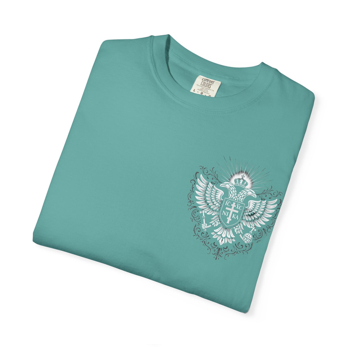 Christian Cross T-Shirt — "Blessed are the pure in heart" Matthew 5:8