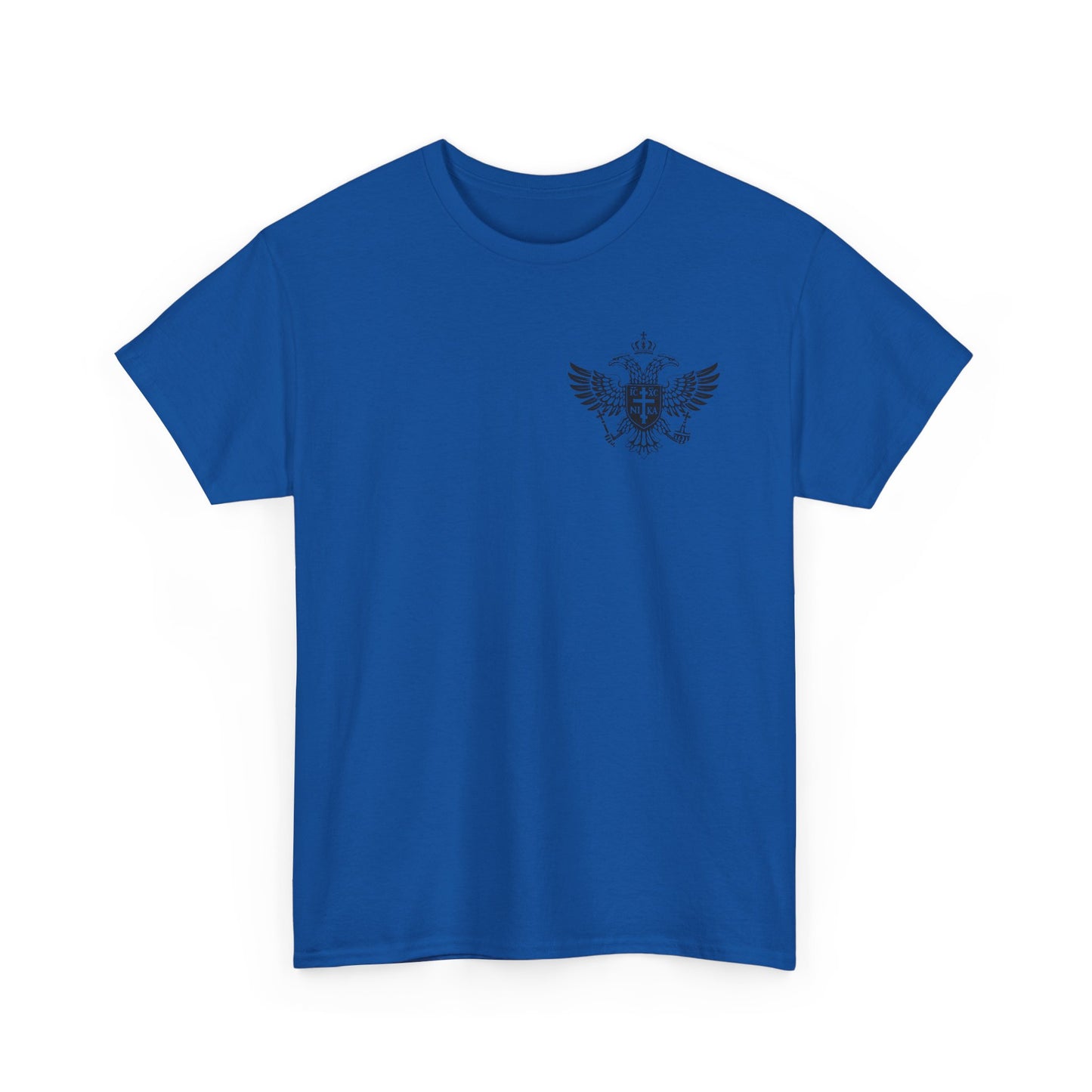 Christian Cross Wings T‑Shirt — Faith Graphic Tee with Prayer Hands