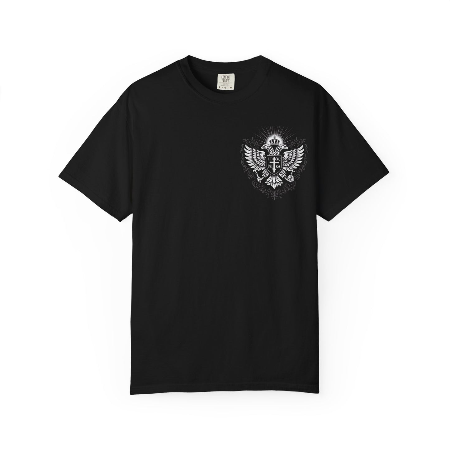 Christian Cross T-Shirt — "Blessed are the pure in heart" Matthew 5:8