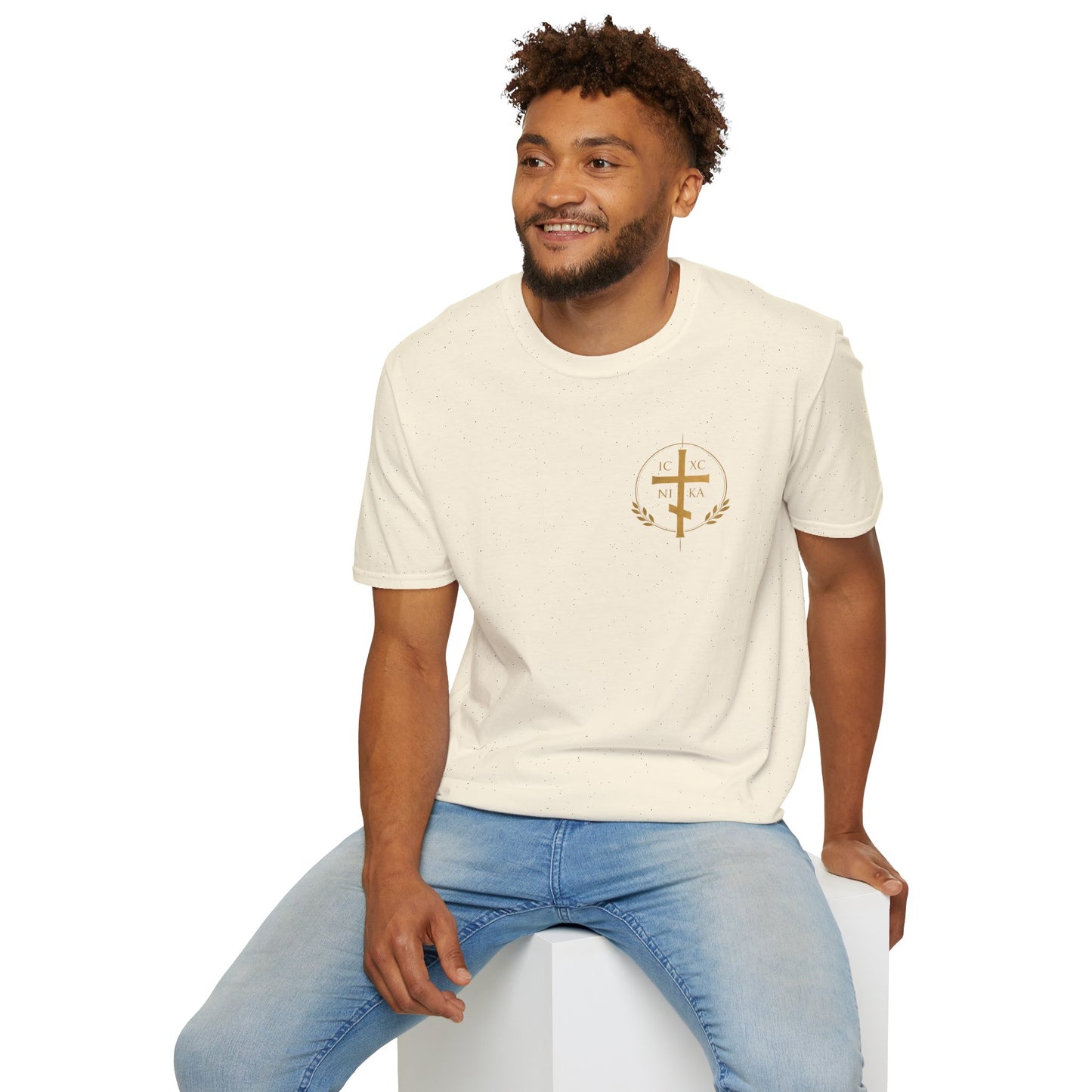 Christian Cross T-Shirt — "And Nothing Shall by Any Means Hurt You" Inspirational Faith Tee