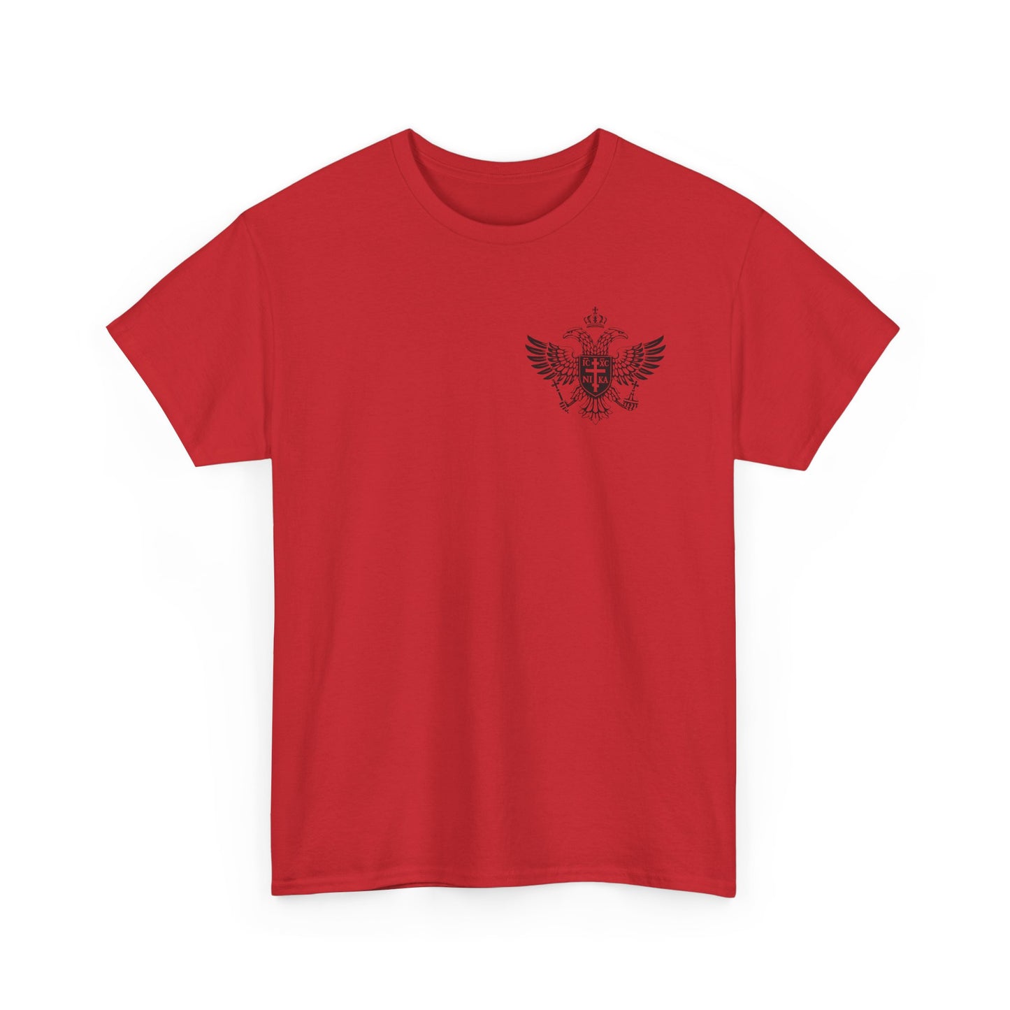 Christian Cross Wings T‑Shirt — Faith Graphic Tee with Prayer Hands