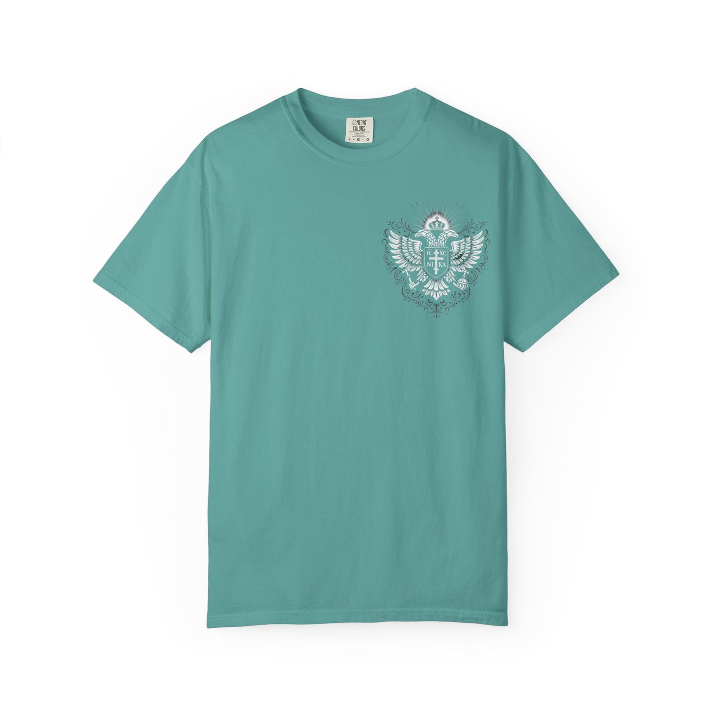 Christian Cross T-Shirt — "Blessed are the pure in heart" Matthew 5:8