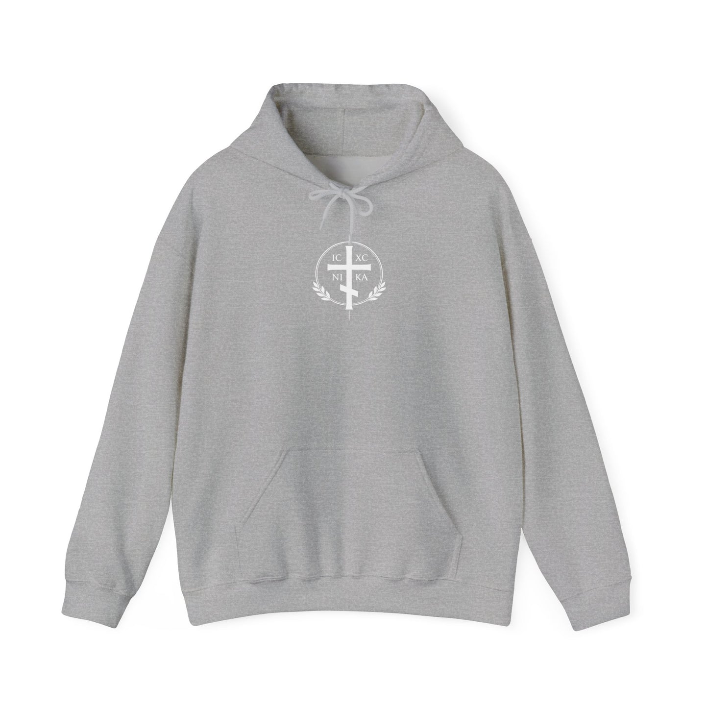Christian Lamb Graphic Hoodie — ‘Agnus Dei’ Faith Emblem Sweatshirt