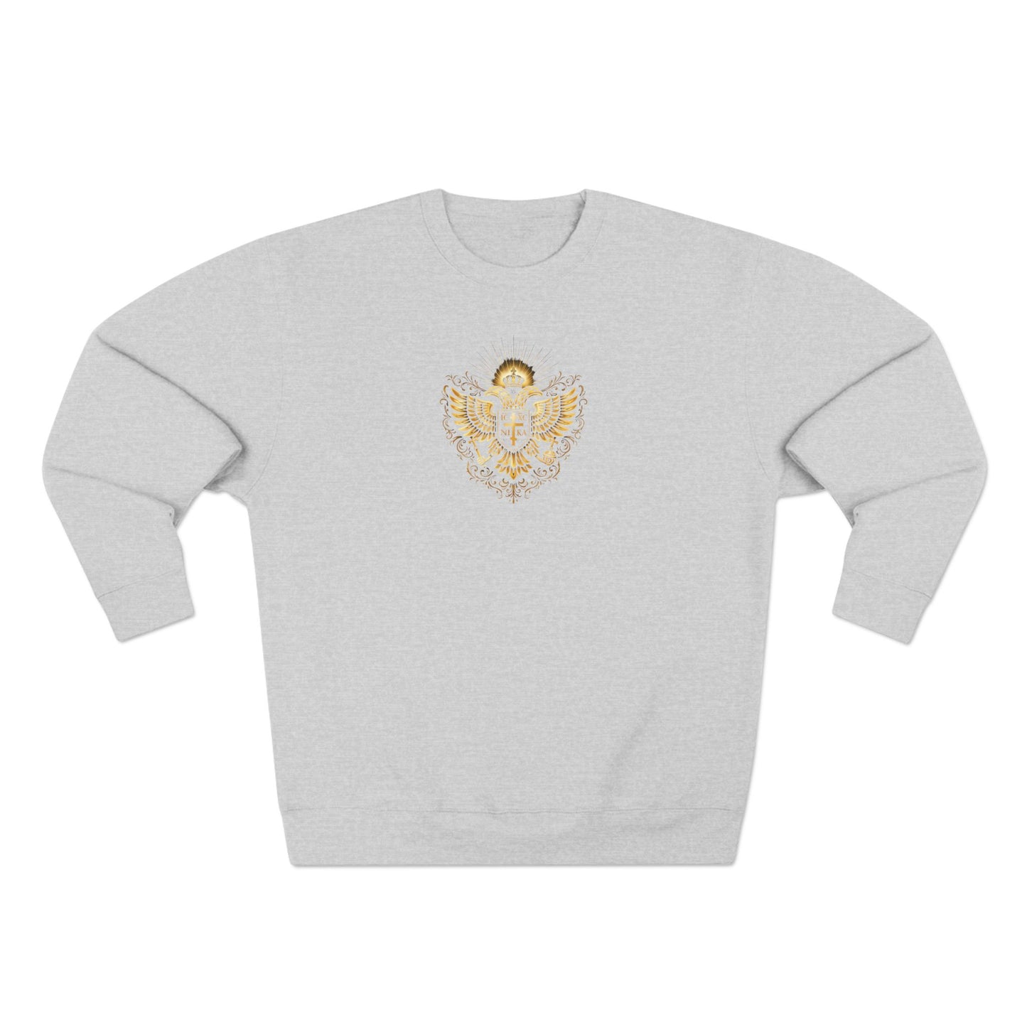Christian Cross Sweatshirt — Inspirational Faith Graphic Crewneck