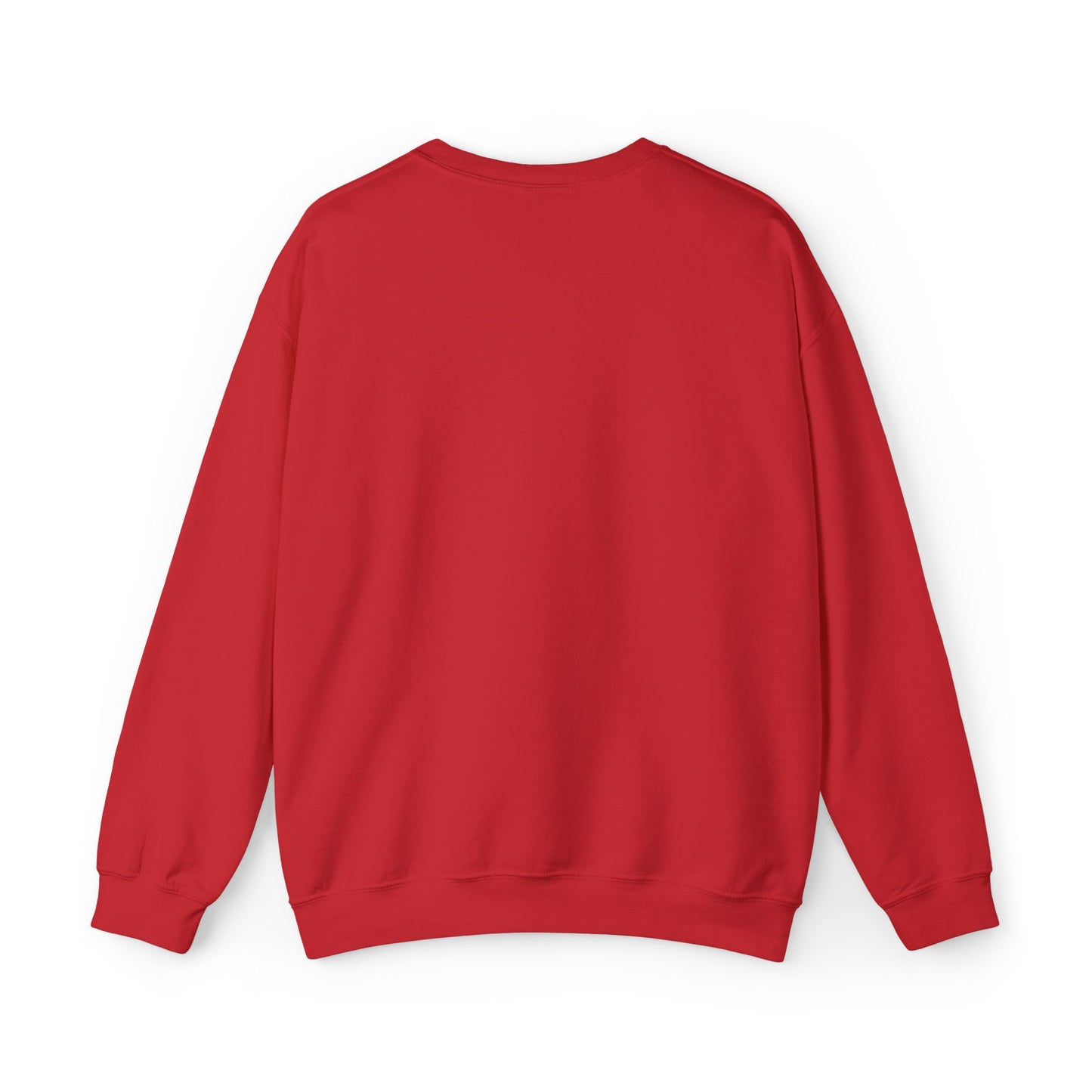 Cozy Floral Script Crewneck Sweatshirt — "Don't Worry Be Happy" Chest Design