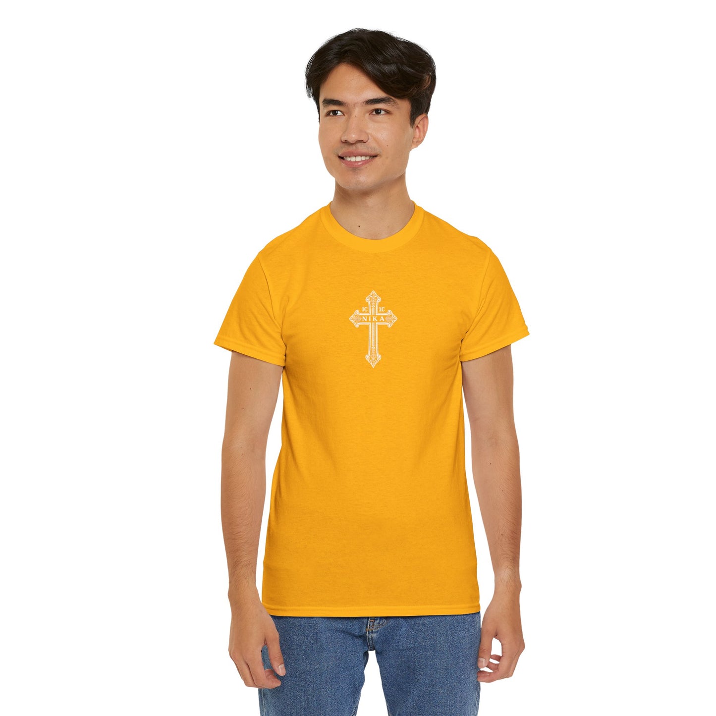 T-Shirt — Vintage Yellow Angel Graphic Tee