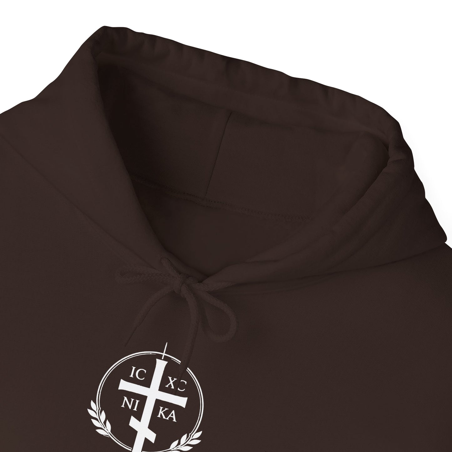 Christian Lamb Graphic Hoodie — ‘Agnus Dei’ Faith Emblem Sweatshirt