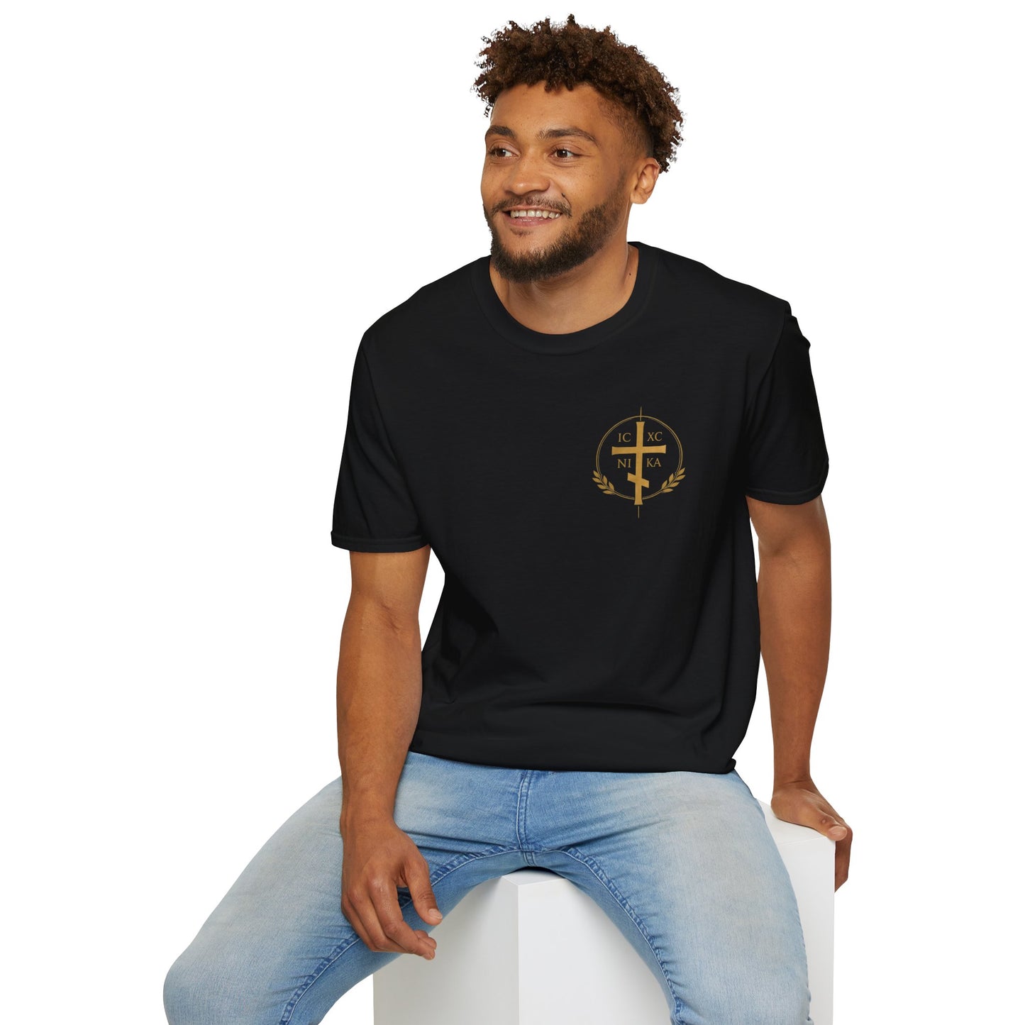 Christian Cross T-Shirt — "And Nothing Shall by Any Means Hurt You" Inspirational Faith Tee