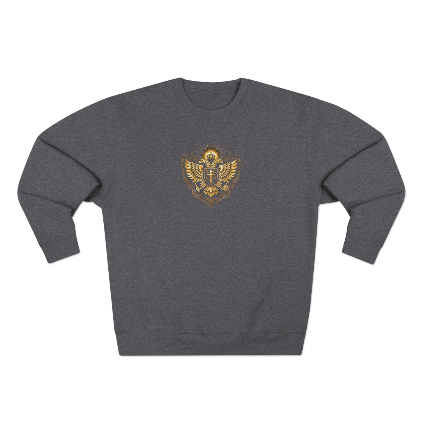Christian Cross Sweatshirt — Inspirational Faith Graphic Crewneck