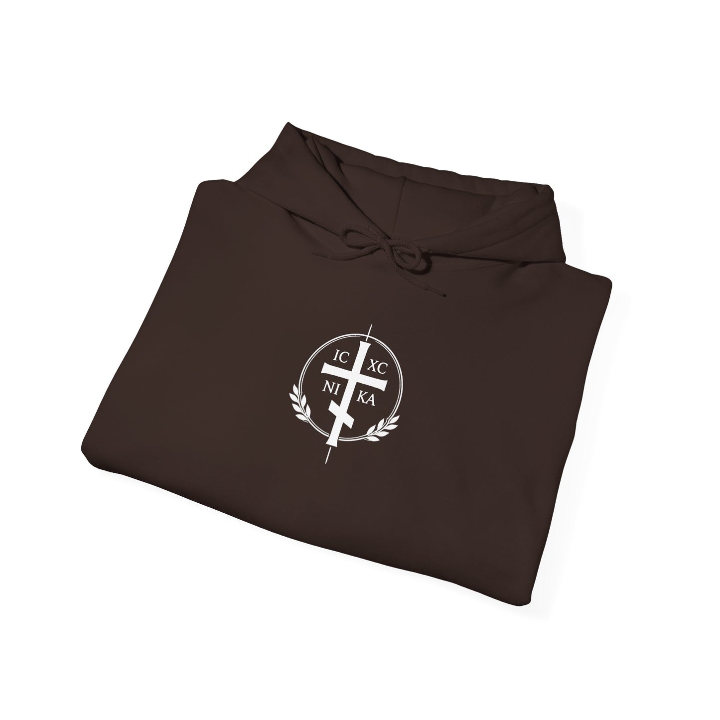 Christian Lamb Graphic Hoodie — ‘Agnus Dei’ Faith Emblem Sweatshirt