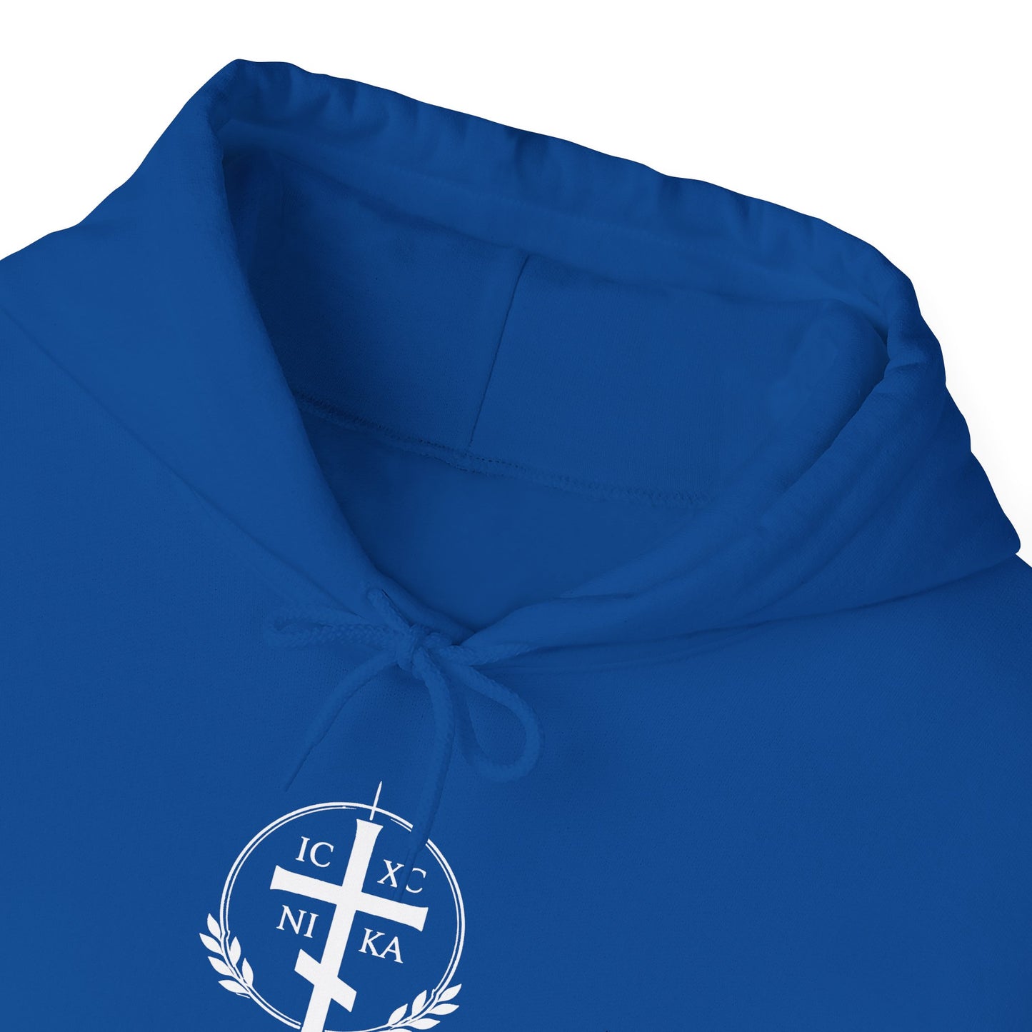 Christian Lamb Graphic Hoodie — ‘Agnus Dei’ Faith Emblem Sweatshirt