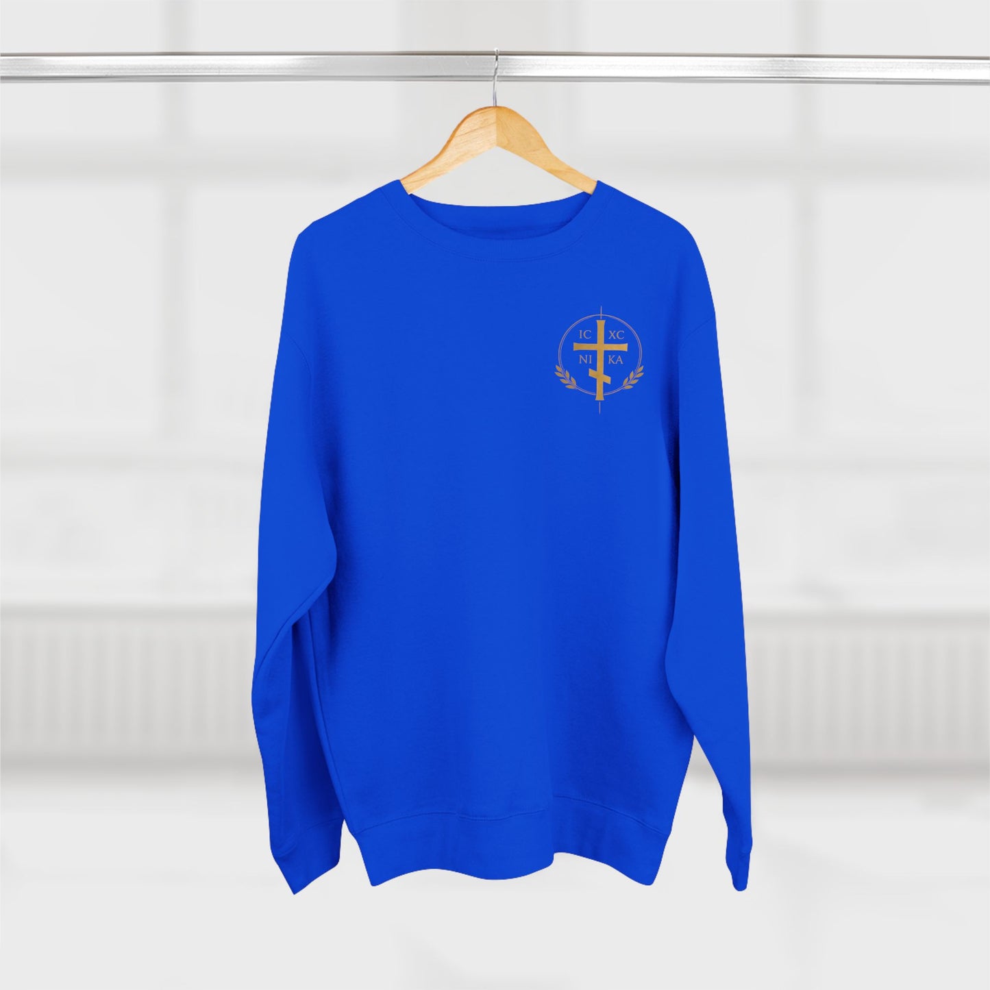 Christian Crewneck Sweatshirt — "The Way" Faith Verse Pullover