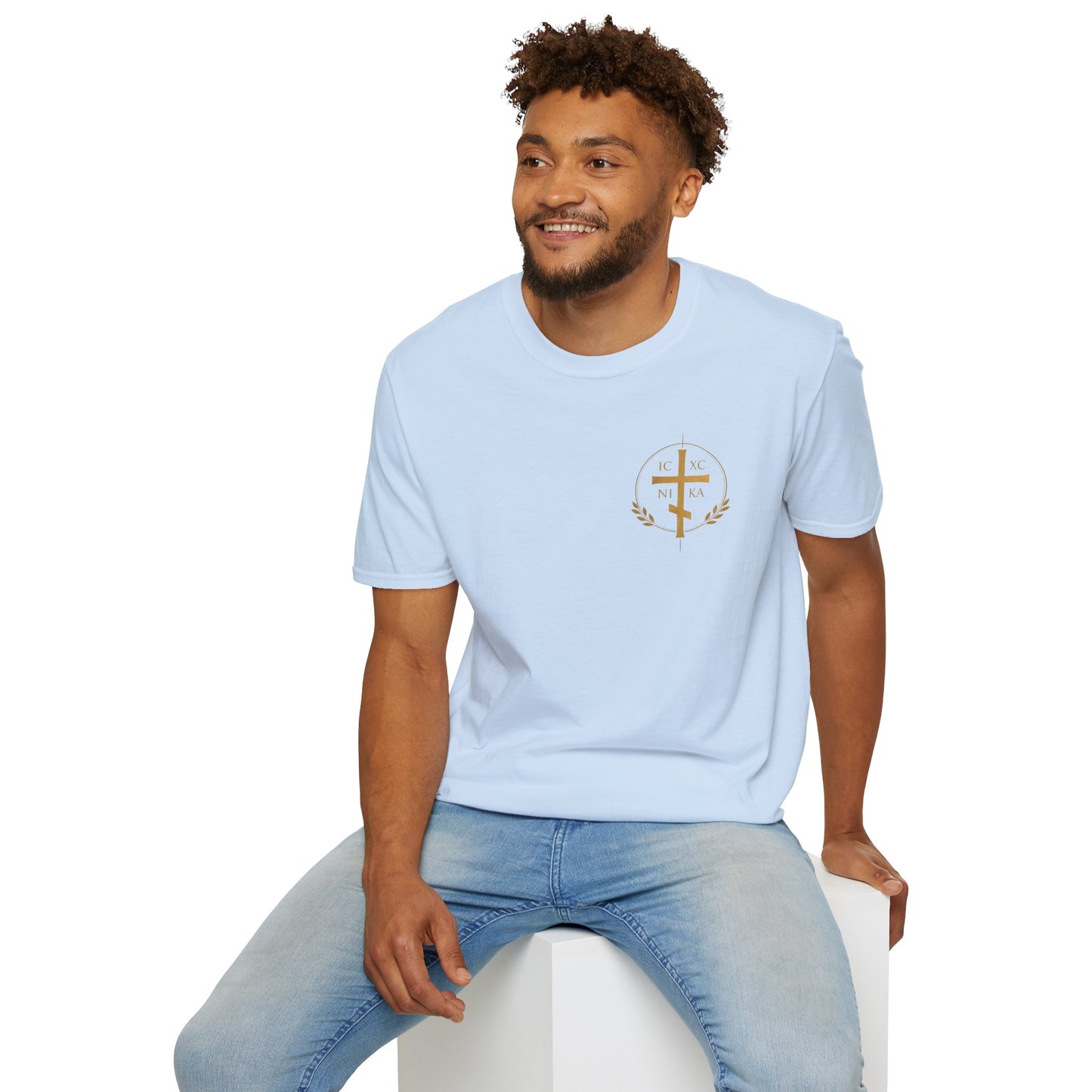 Christian Cross T-Shirt — "And Nothing Shall by Any Means Hurt You" Inspirational Faith Tee