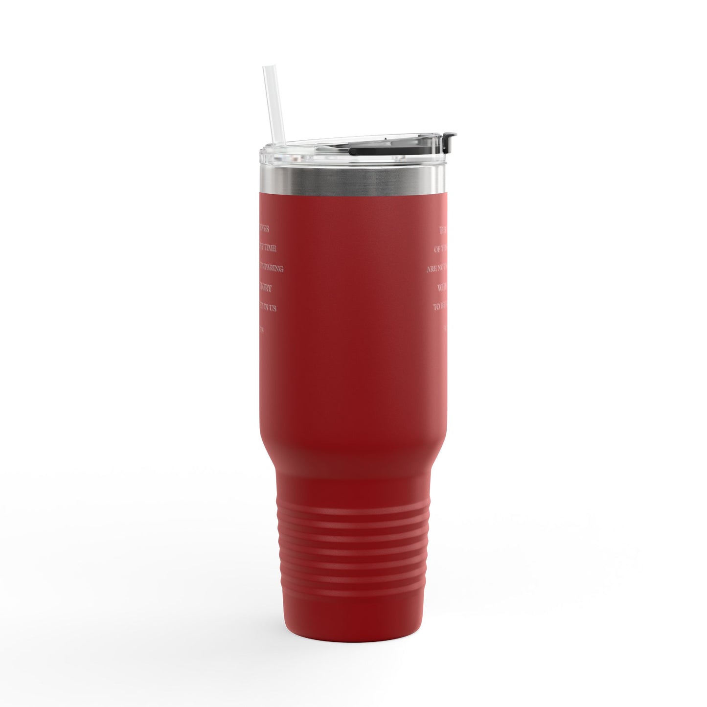 Scripture Insulated Travel Mug 40oz – Inspirational Cross Quote Tumbler