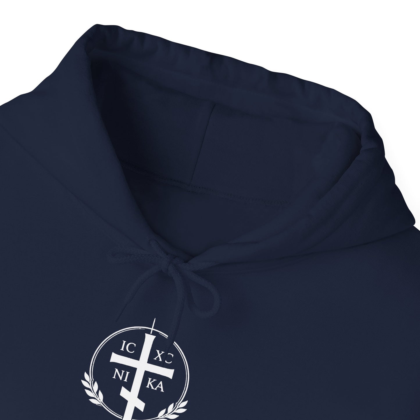 Christian Lamb Graphic Hoodie — ‘Agnus Dei’ Faith Emblem Sweatshirt