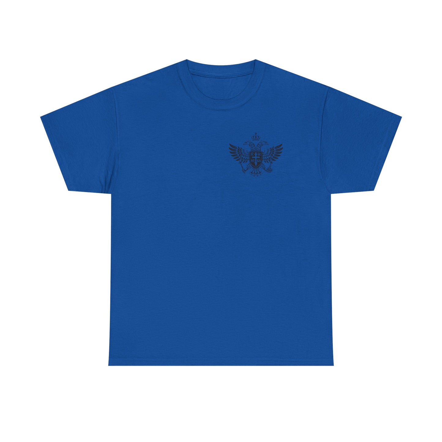 Christian Cross Wings T‑Shirt — Faith Graphic Tee with Prayer Hands