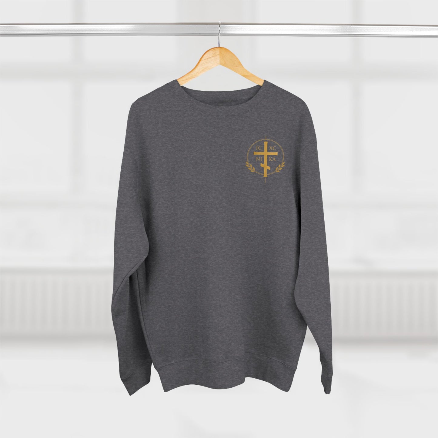 Christian Crewneck Sweatshirt — "The Way" Faith Verse Pullover