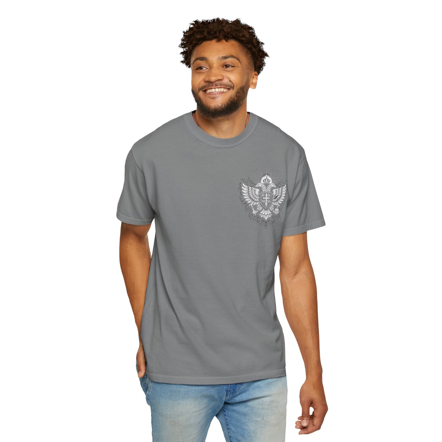 Christian Cross T-Shirt — "Blessed are the pure in heart" Matthew 5:8