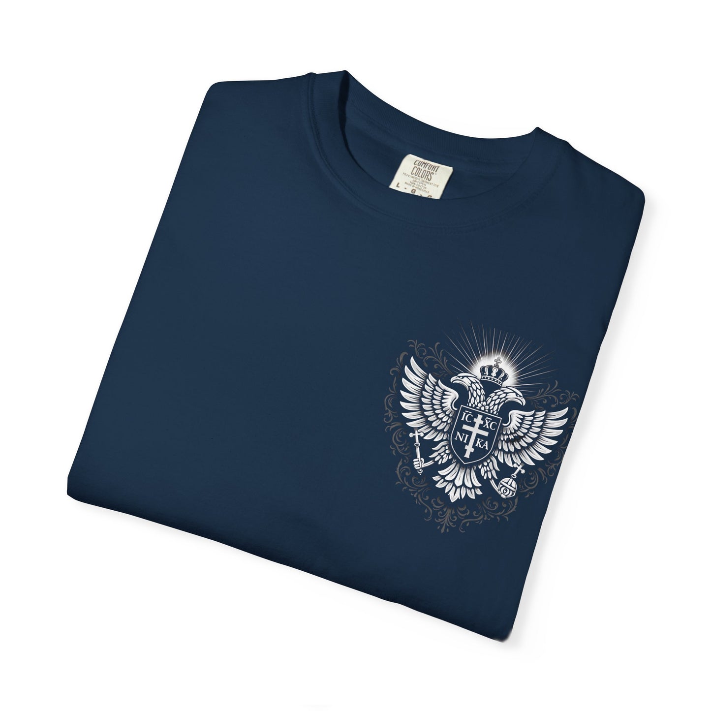 Christian Cross T-Shirt — "Blessed are the pure in heart" Matthew 5:8